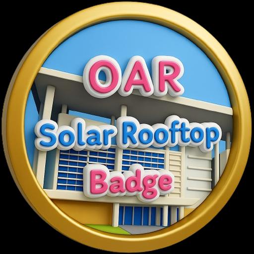 OAR Solar Rooftop Badge
