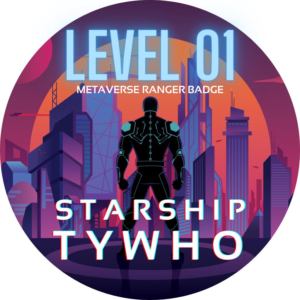 SS TYWHO LEVEL 01 BADGE