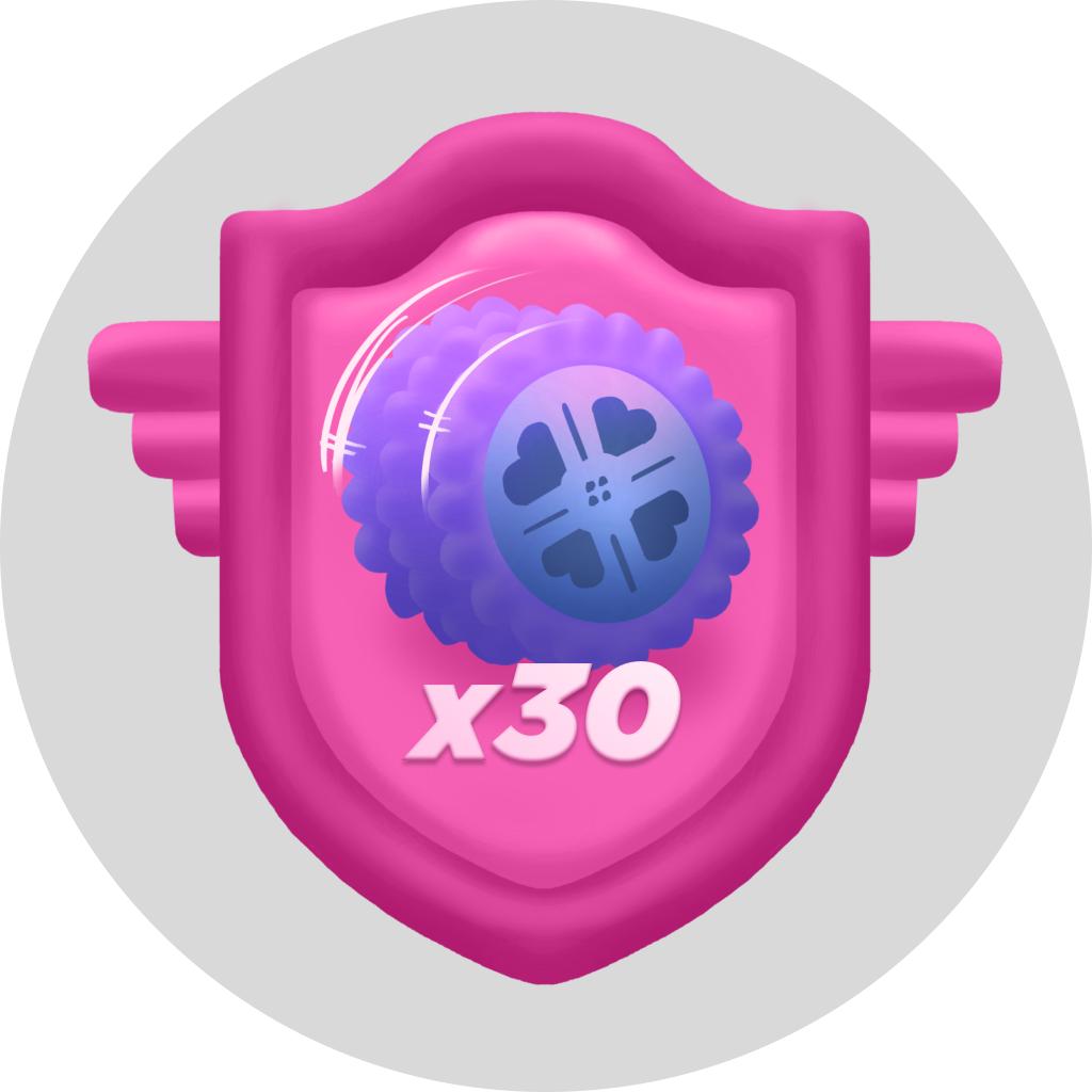 Badge - Love Unconditionnal Player - x30
