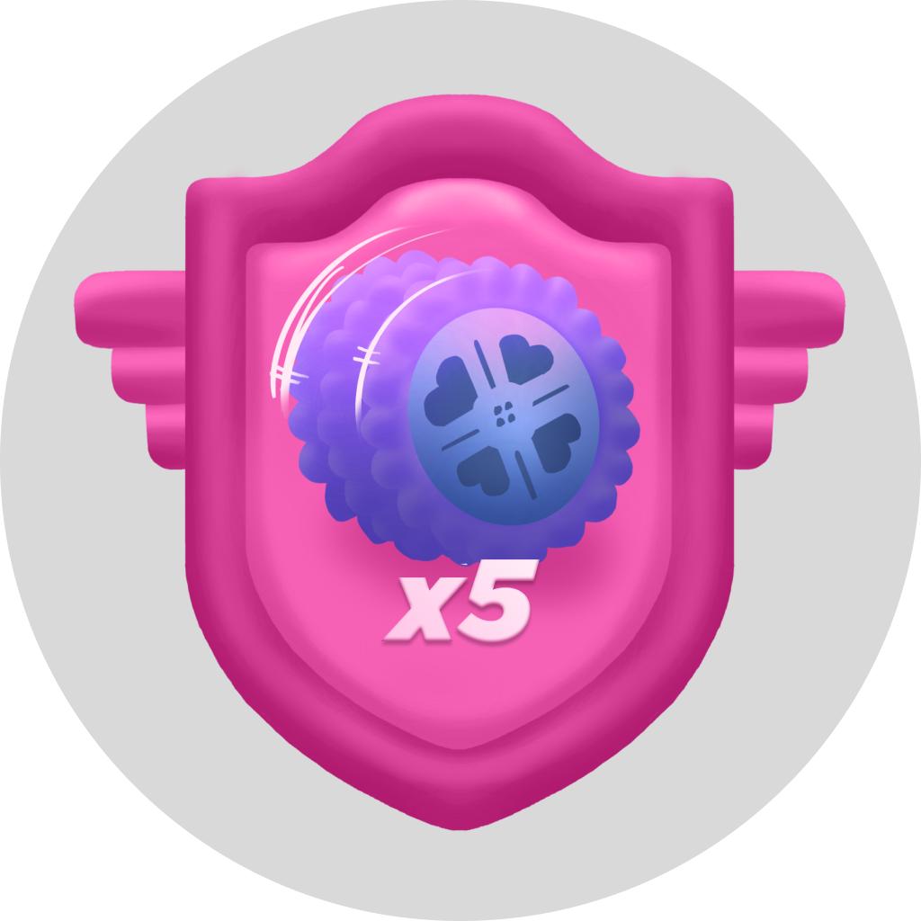 Badge - Love Dreamy Player - x5