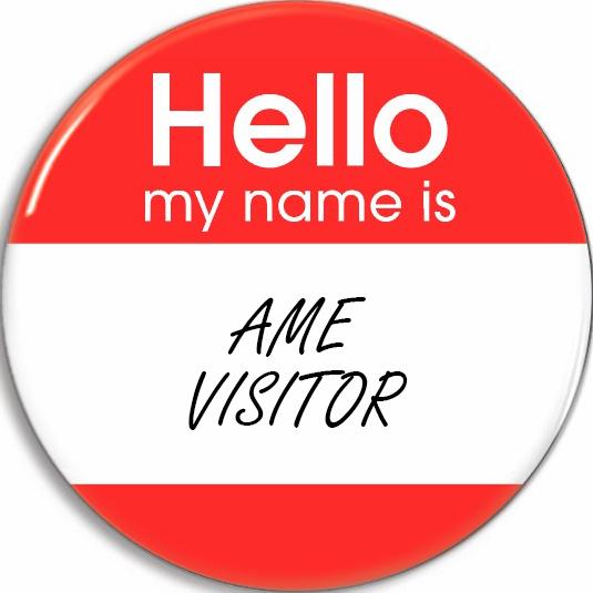 AME VISITOR BADGE