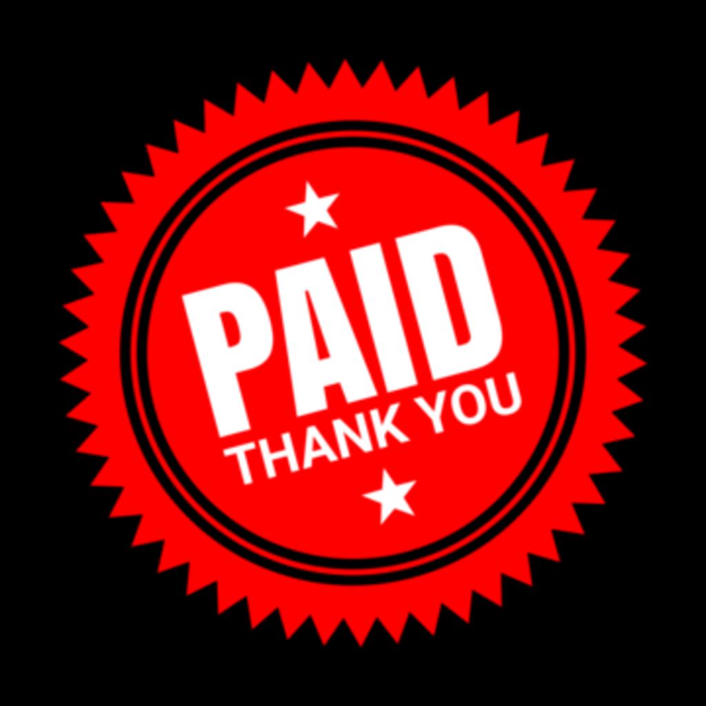 A Bill (payment successful)