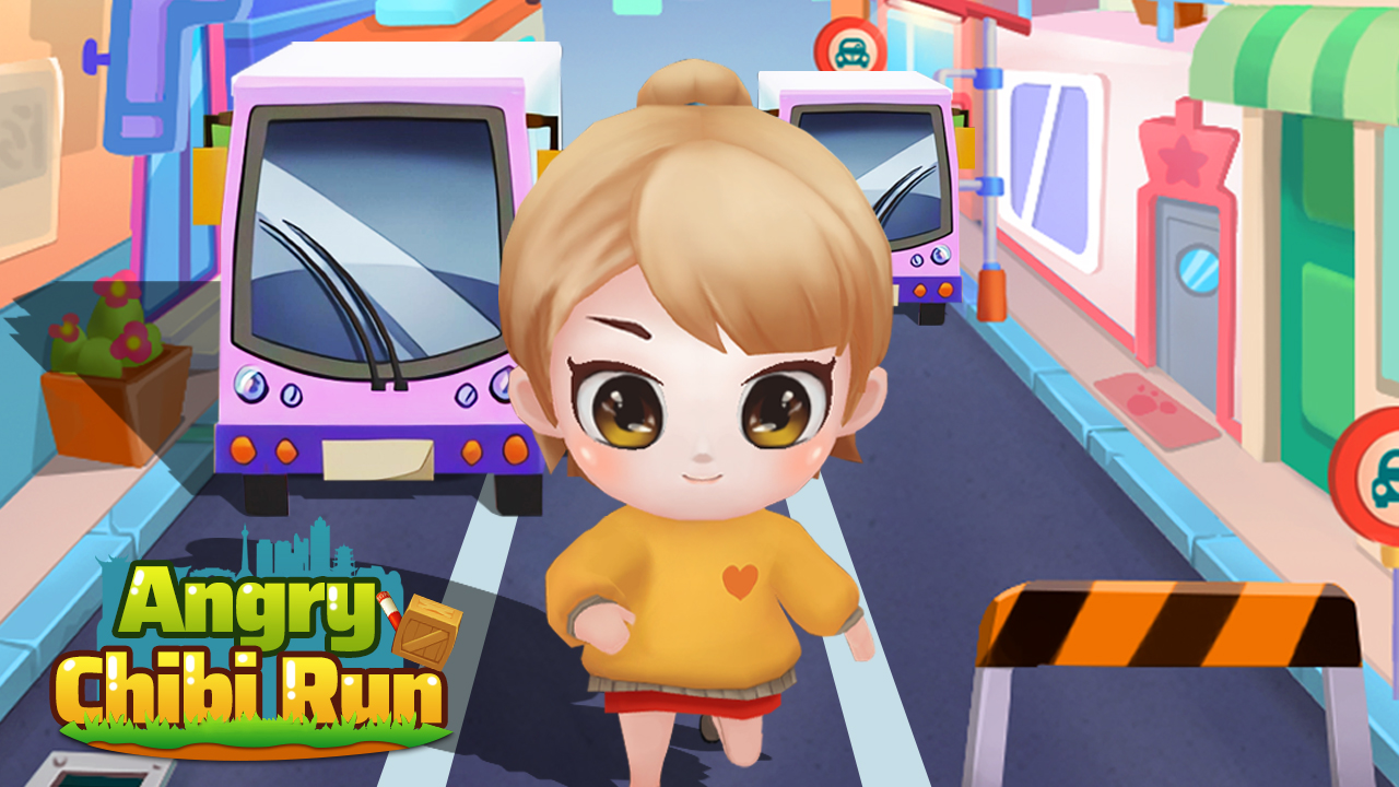 Angry Chibi Run - Play Free Online | Spatial