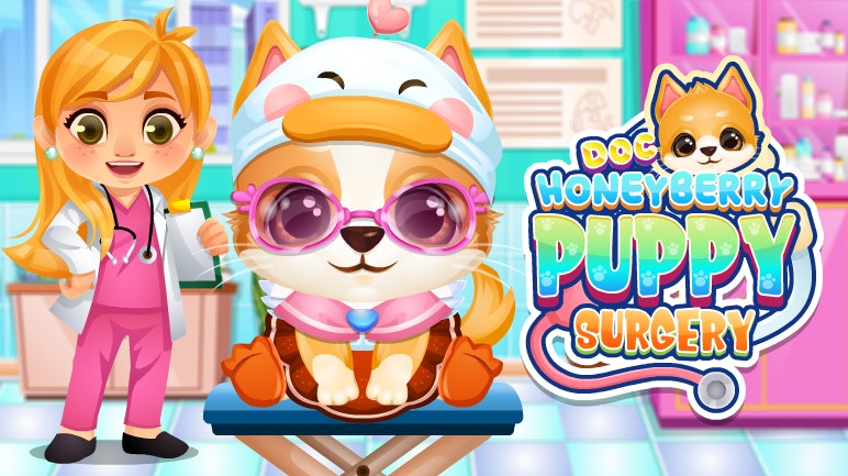 Doc HoneyBerry Puppy Surgery - Play Free Online | Spatial