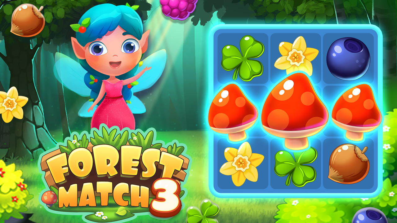 Forest Match 3 - Play Free Online | Spatial