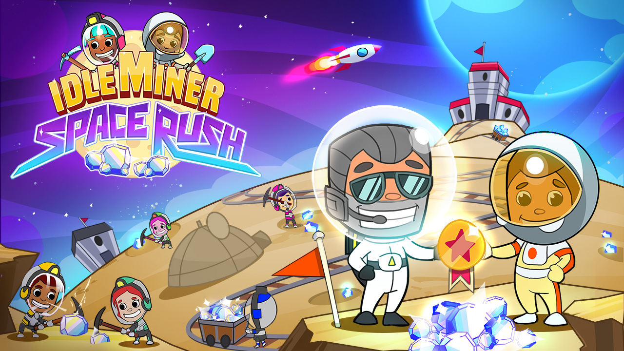 Idle Miner Space Rush - Play Free Online | Spatial