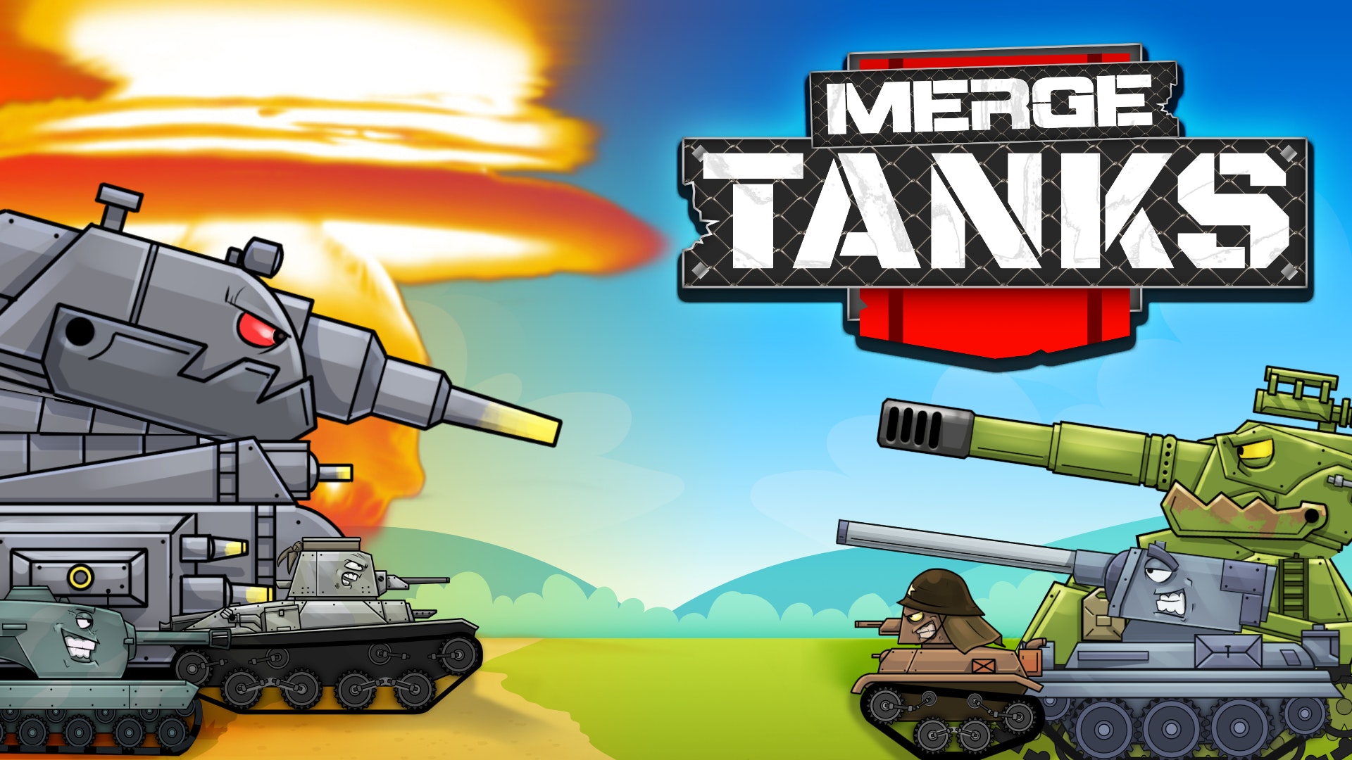 Merge Master Tanks: Tank Wars - Play Free Online | Spatial