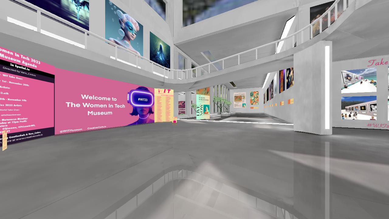 The Women in Tech VR Museum