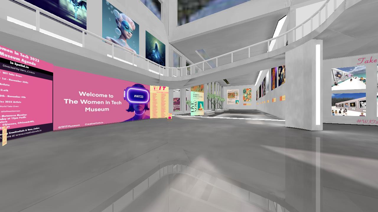 The Women in Tech VR Museum