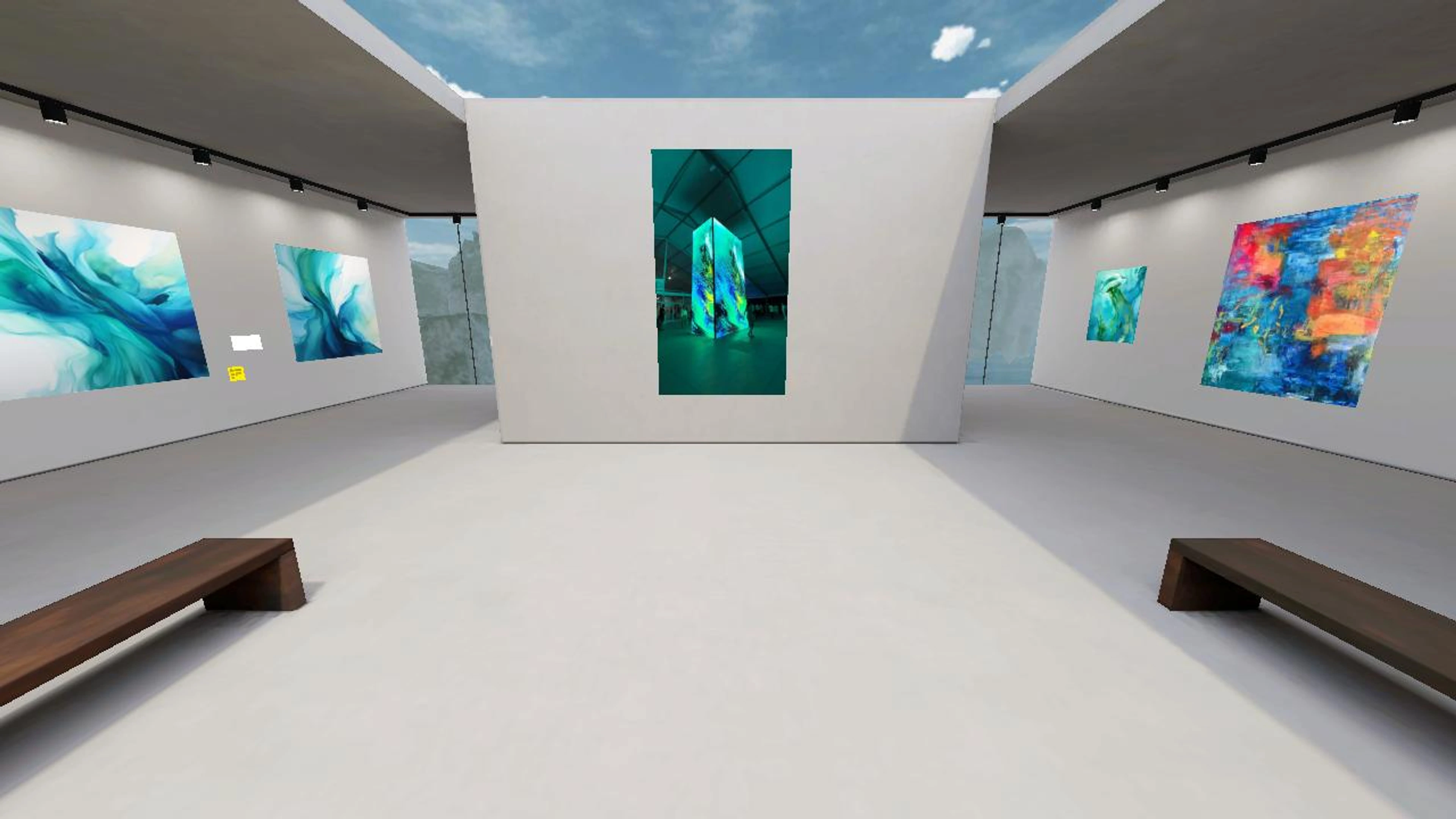 Leila Pinto's Ocean inspired art 