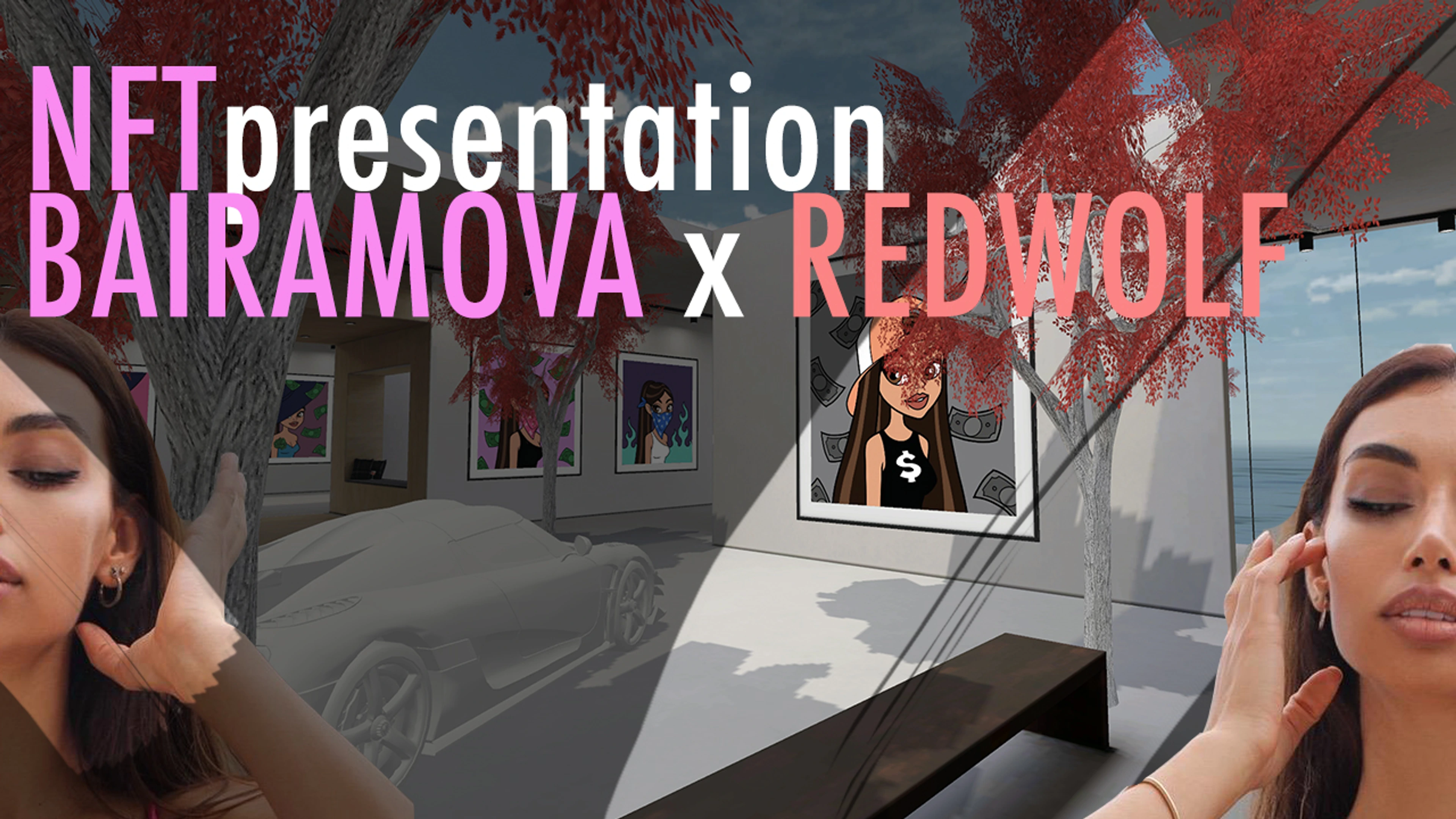 NFT METAVERSE Showcase for Karina Bairamova by RedwolfMeta