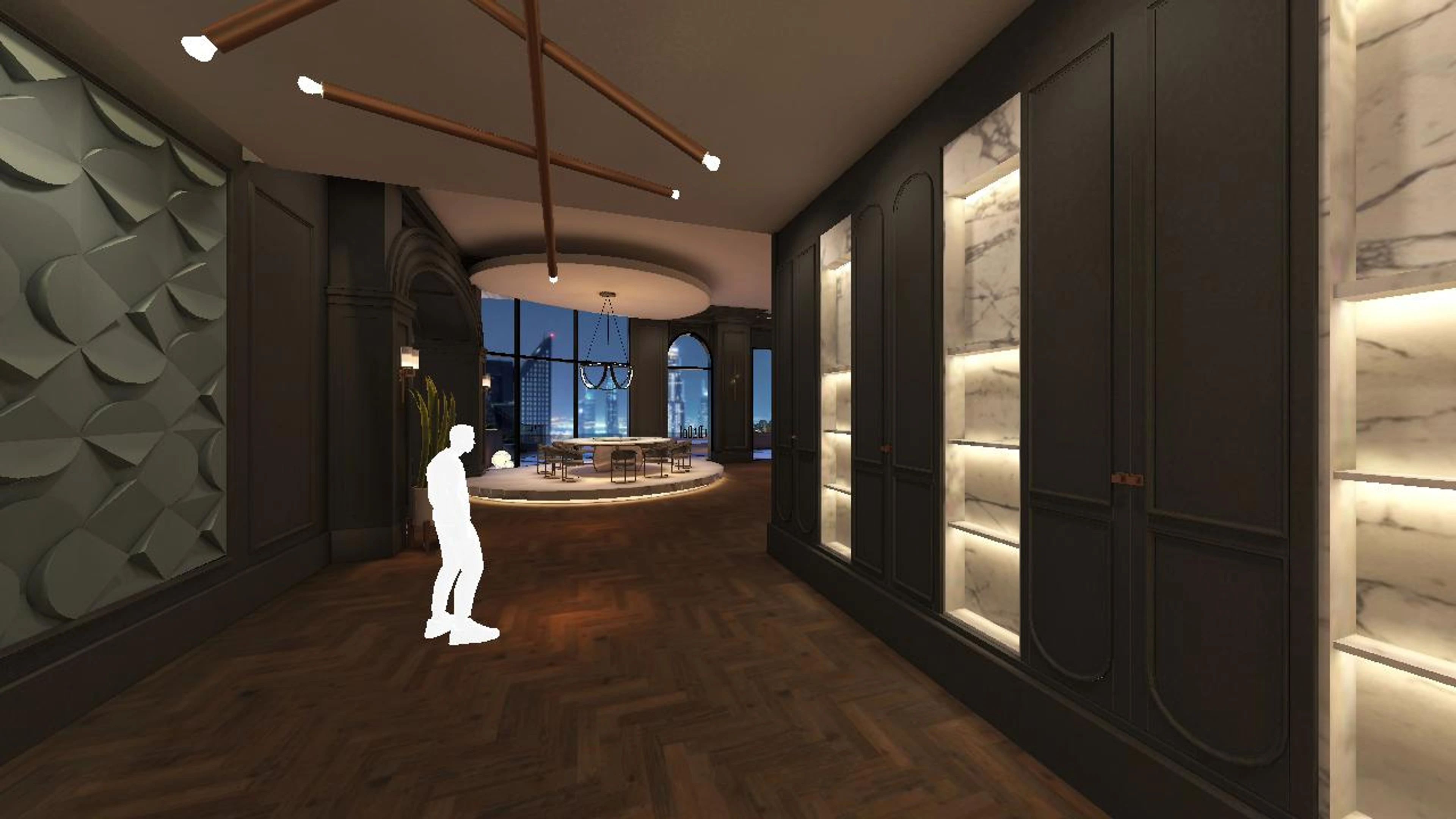 Penthouse #2216 - Dubai - Obsidian