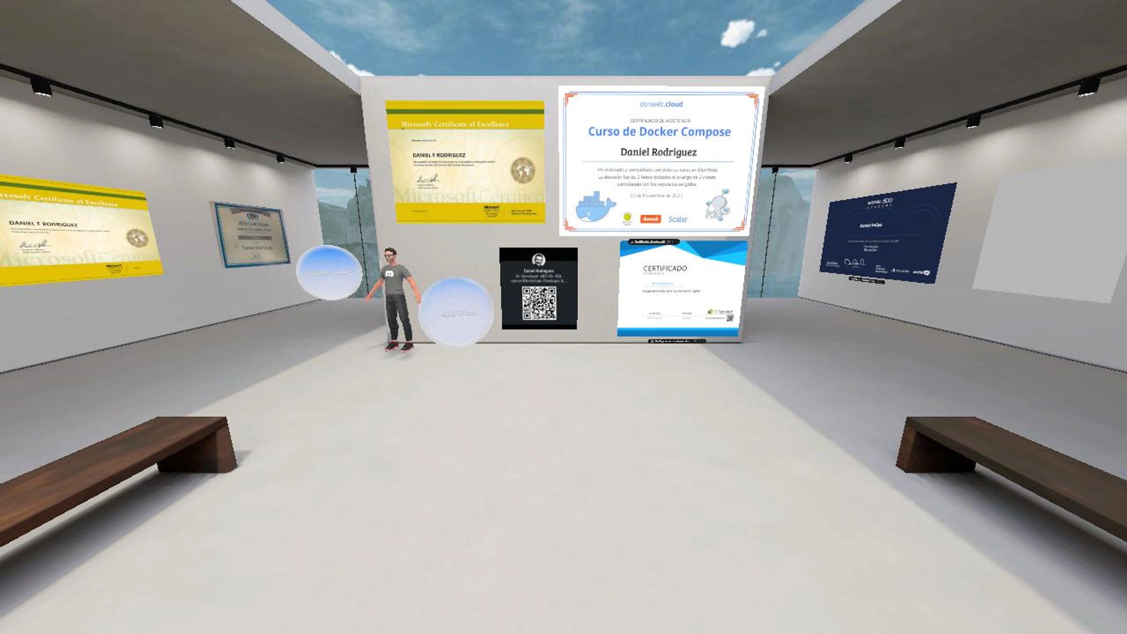 😎 Daniel Rodriguez's Credentials Space