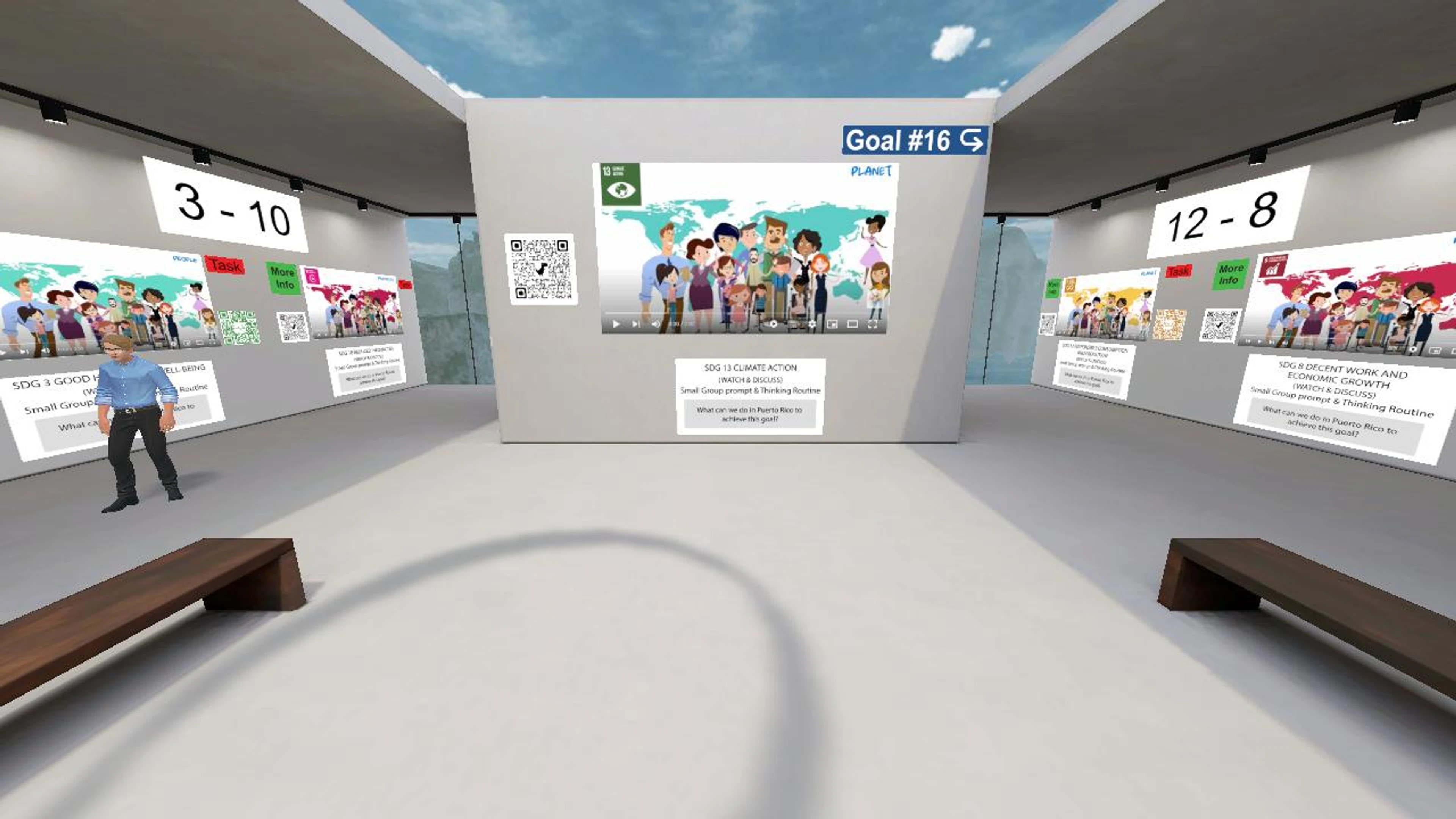 Estudio 80/20 SDGs Exhibit