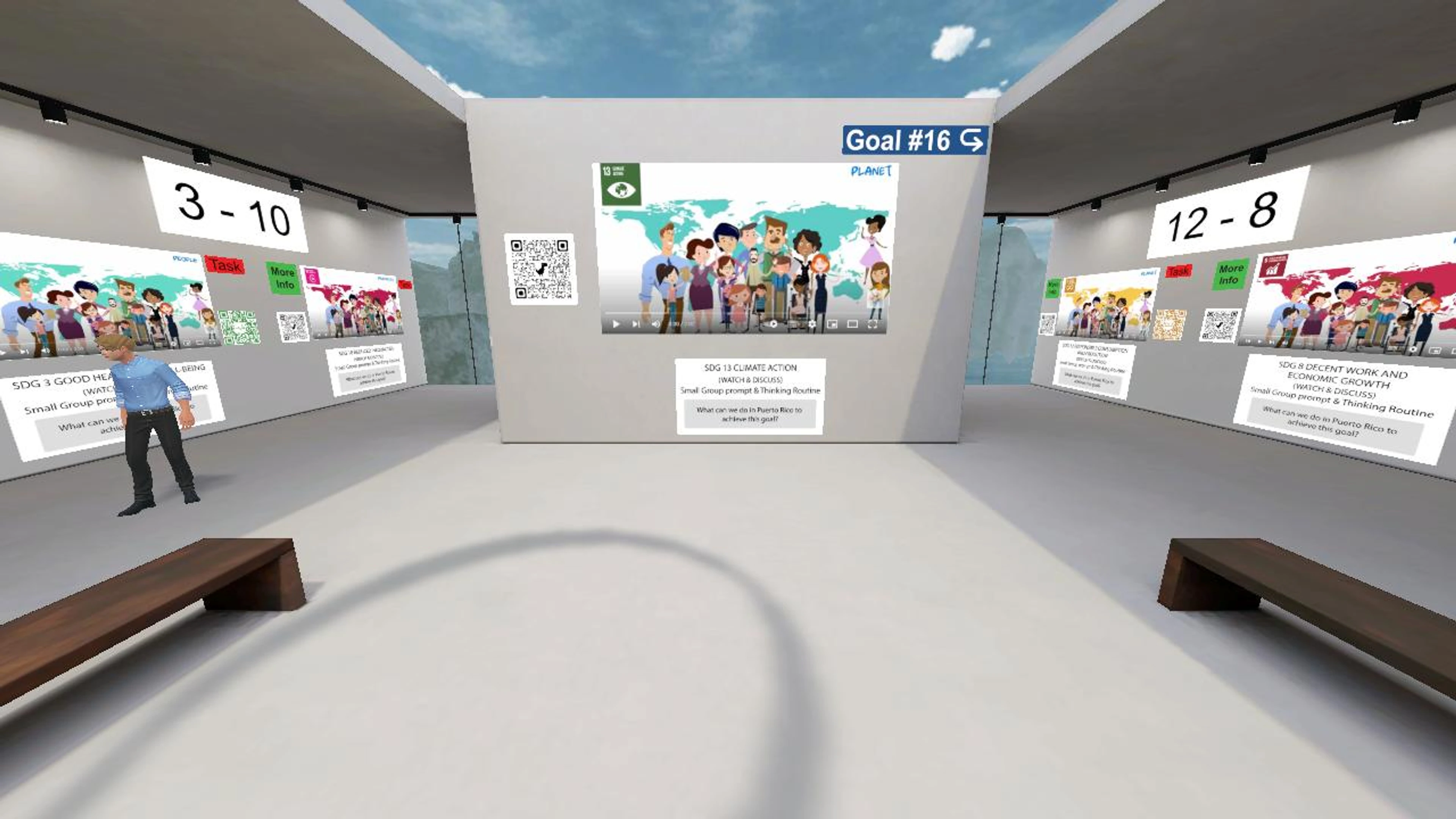 Estudio 80/20 SDGs Exhibit