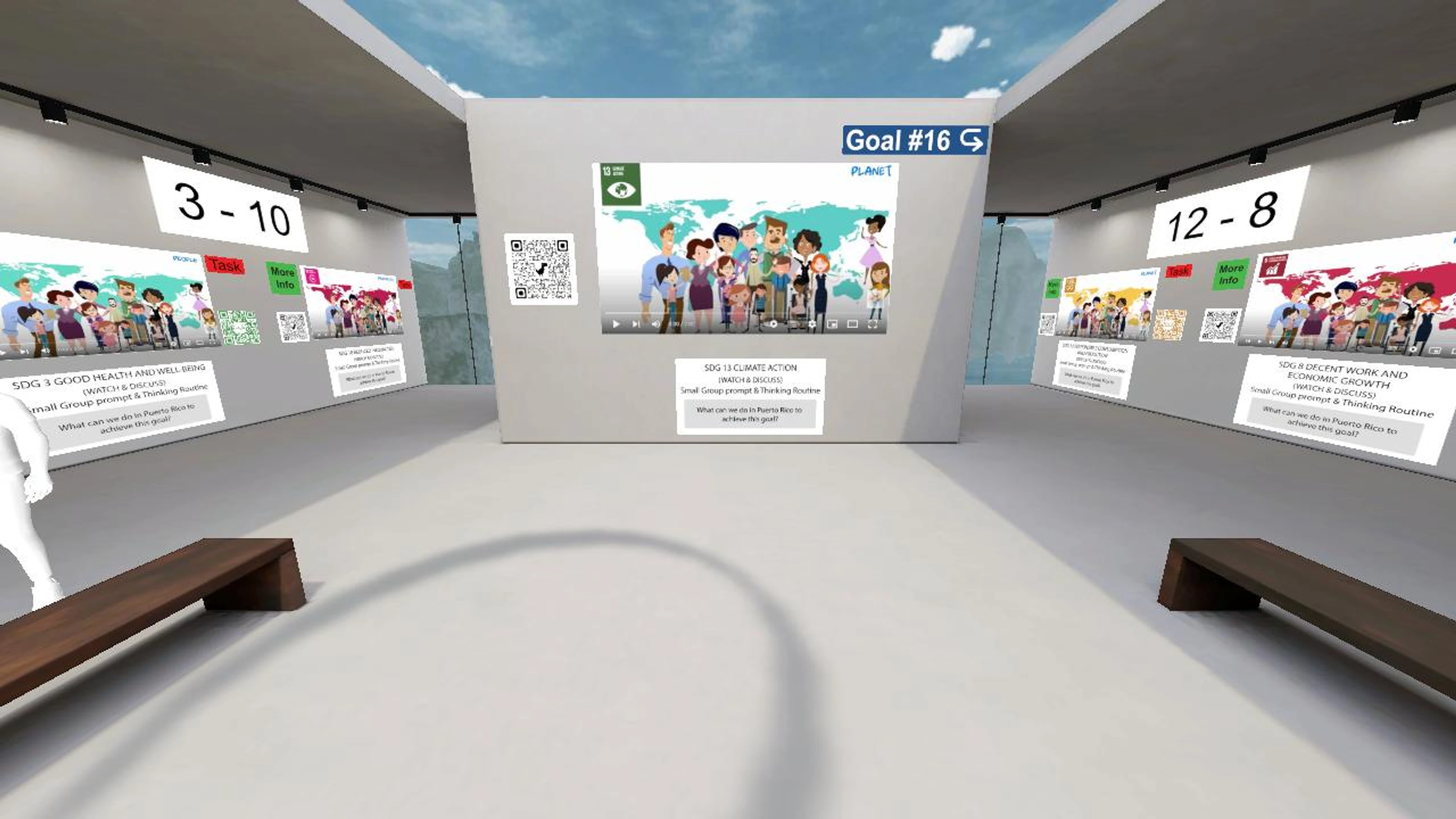 Estudio 80/20 SDGs Exhibit