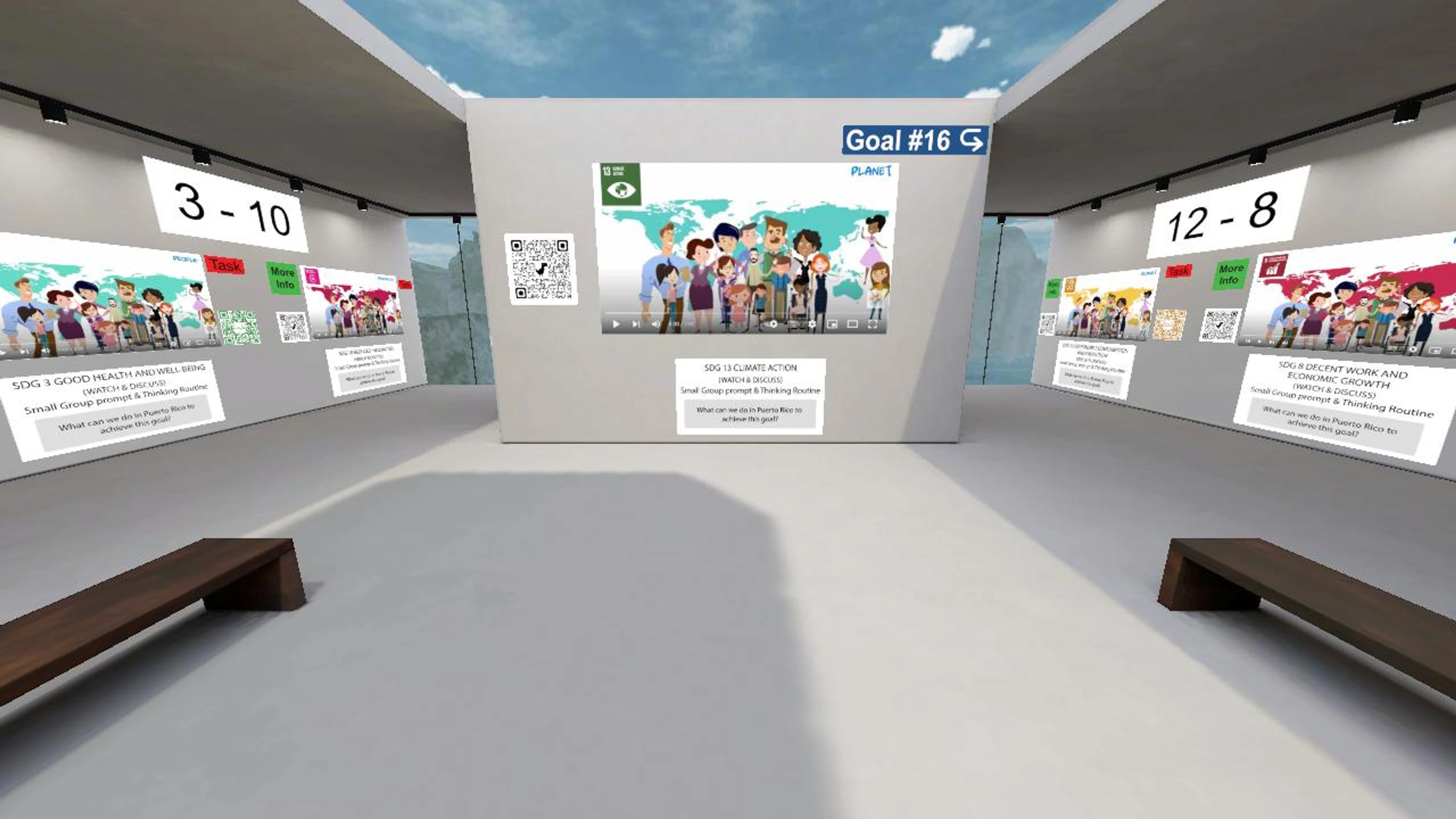 Estudio 80/20 SDGs Exhibit