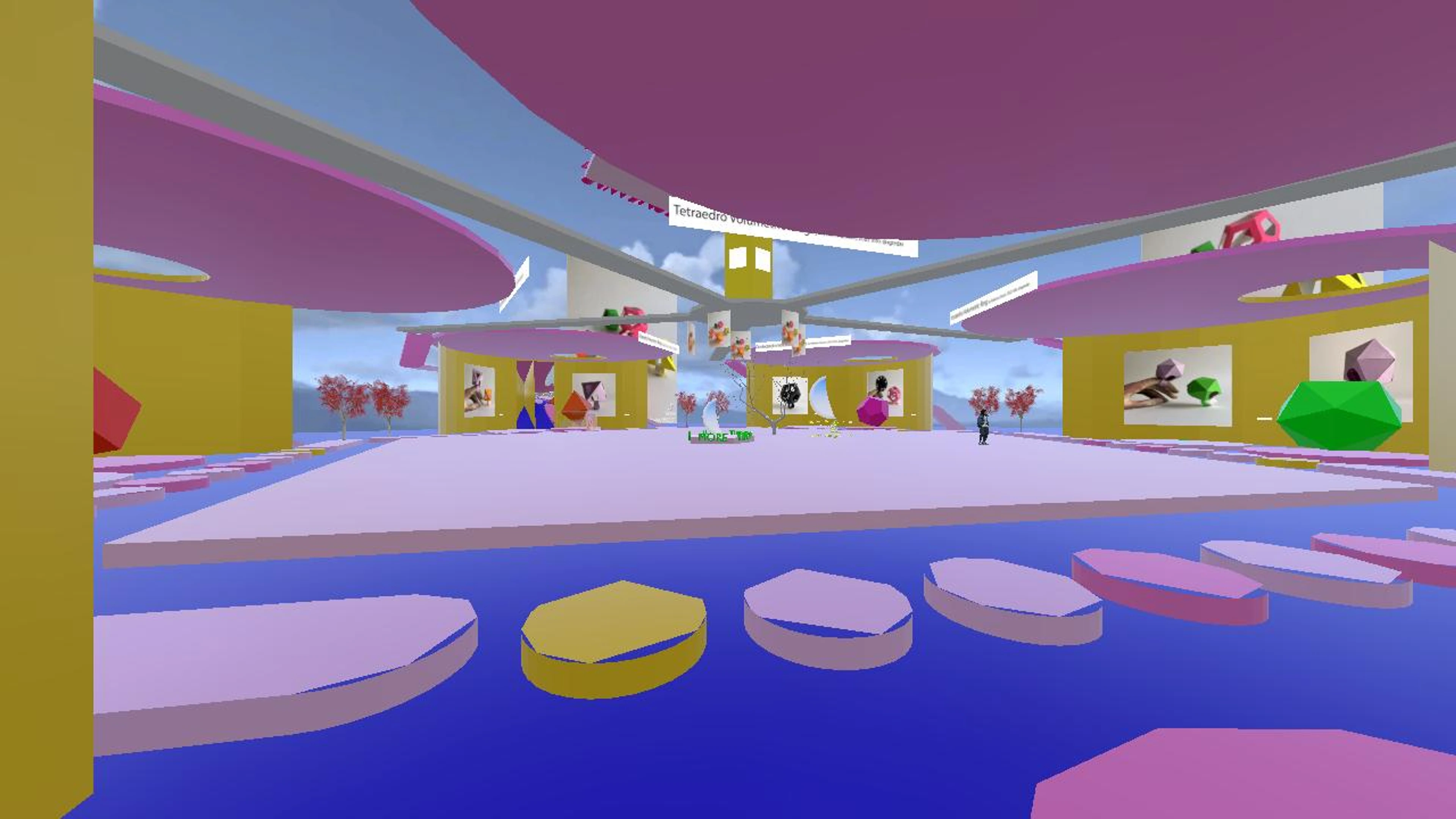 Platonic Volumetric Rings Show