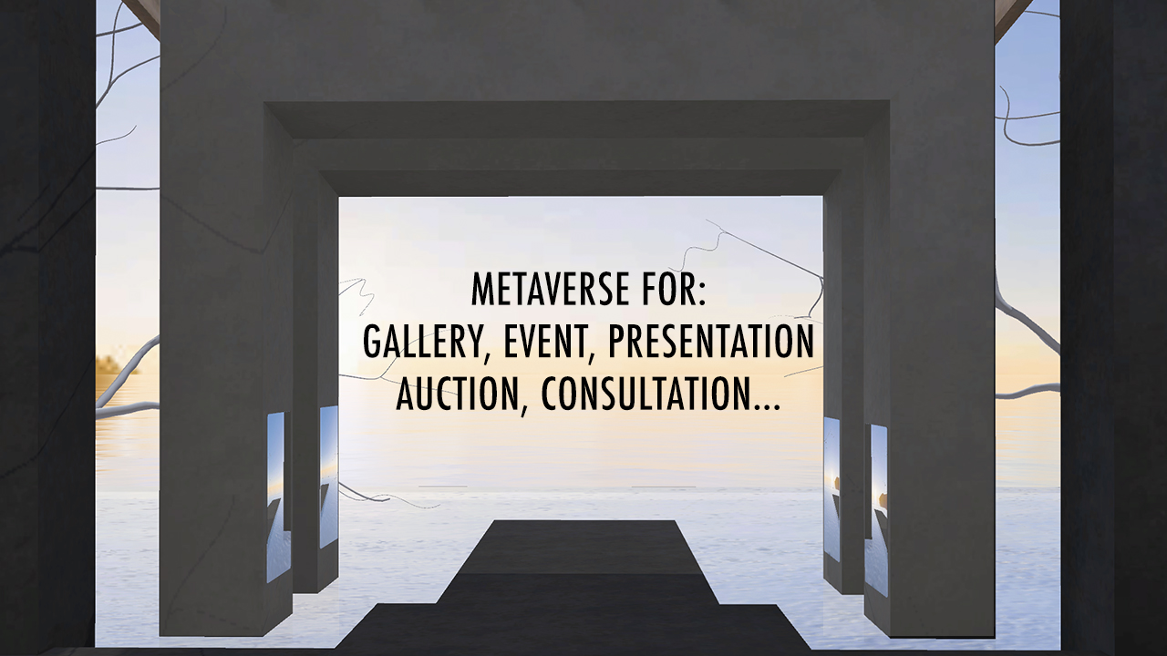 Metaverse Gallery Template by RedwolfMeta