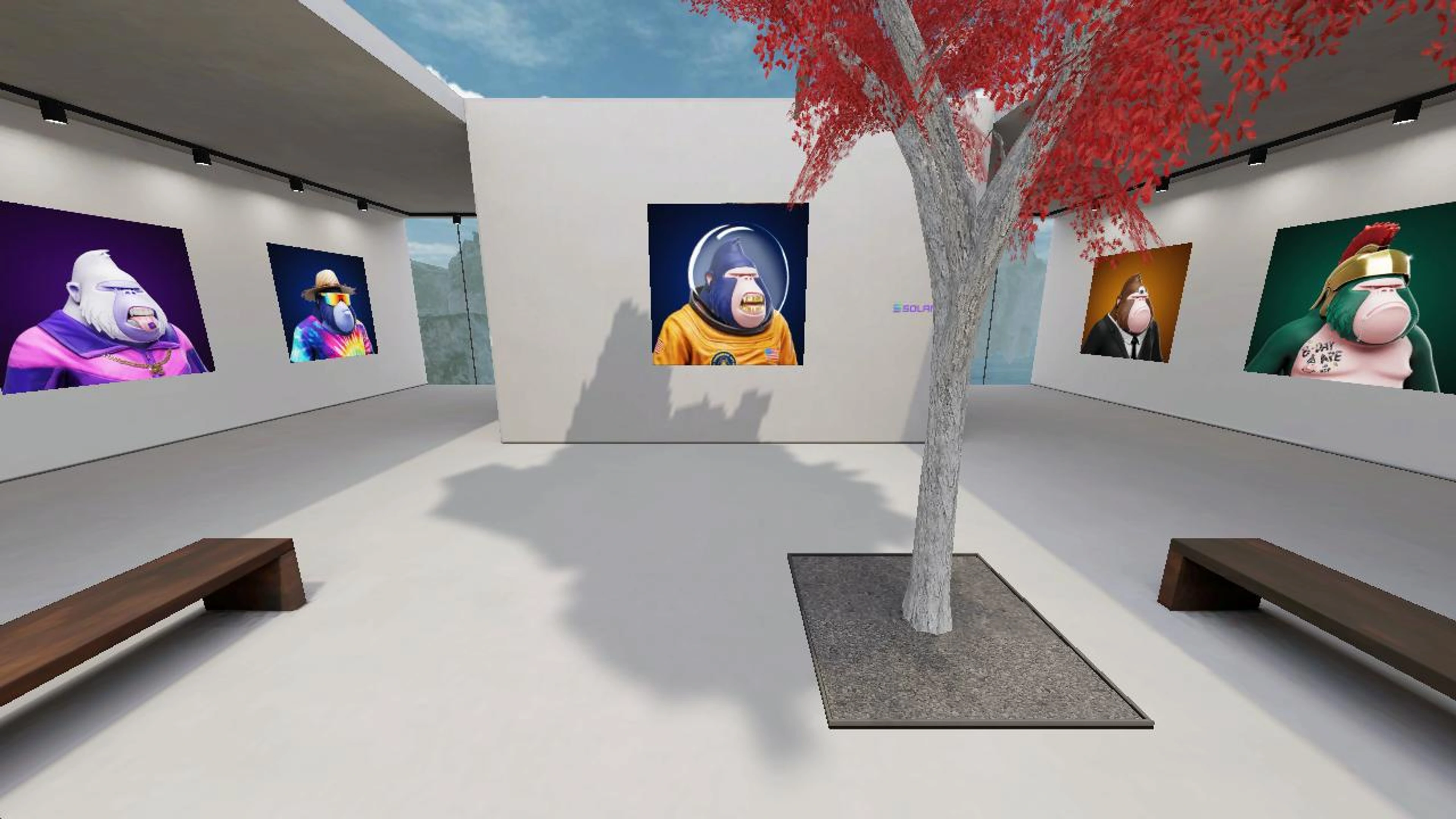 Degenerate Ape Academy Metaverse Gallery