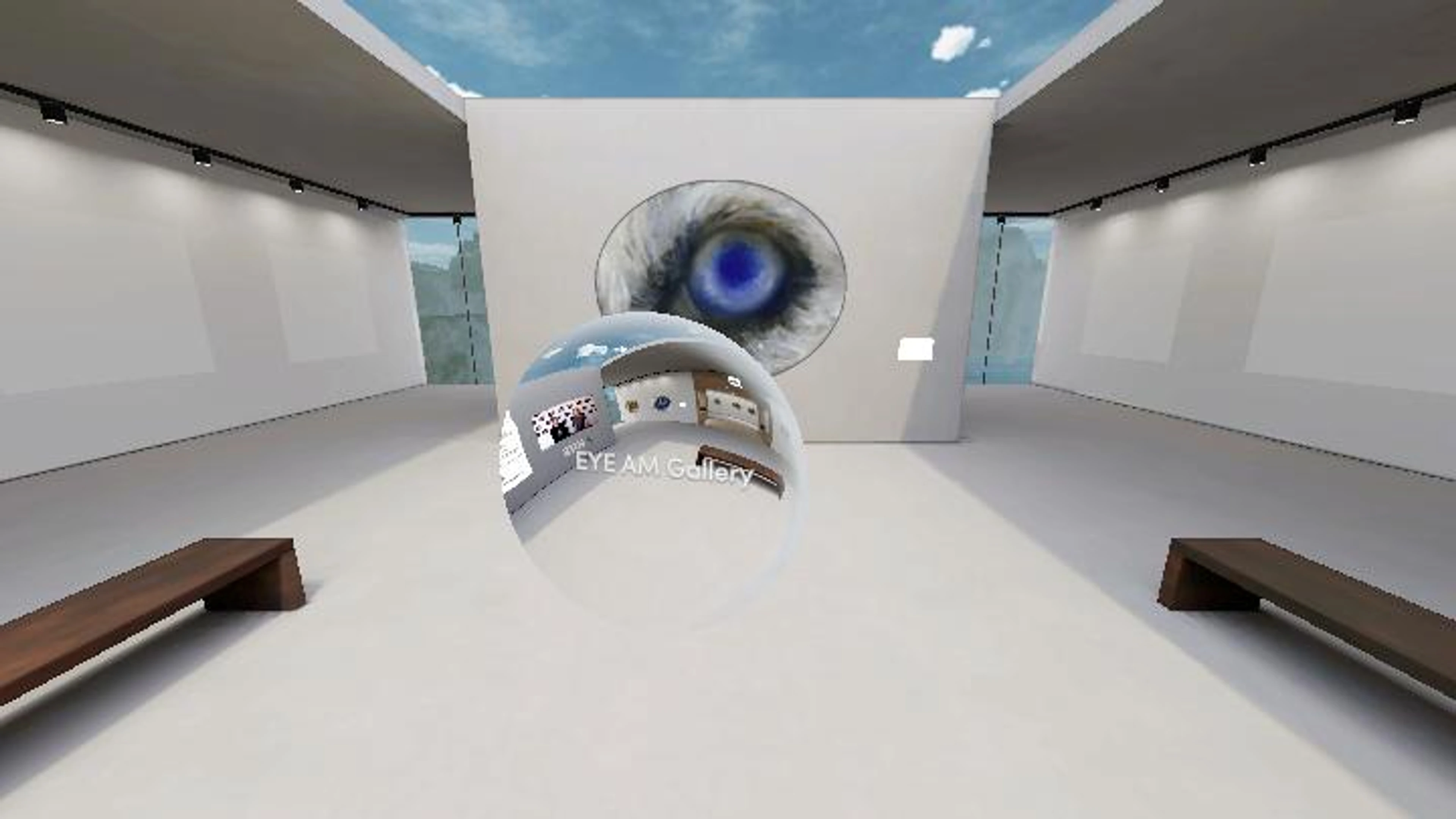 Foyer to EYE AM Gallery 