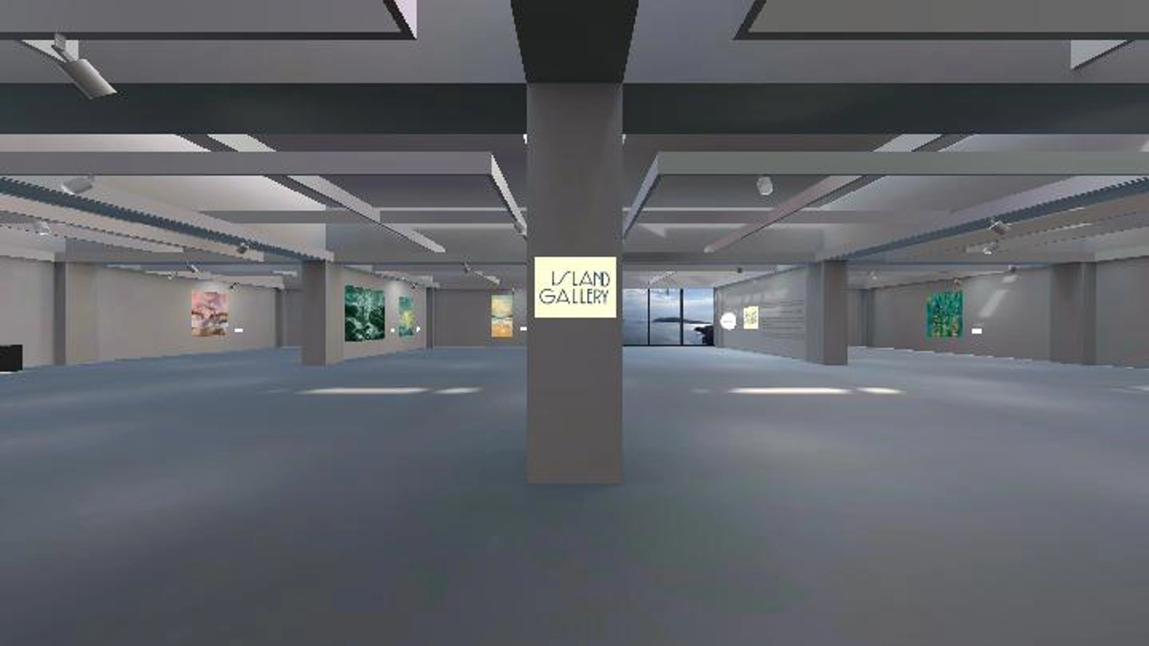 John Simpson at Island Gallery