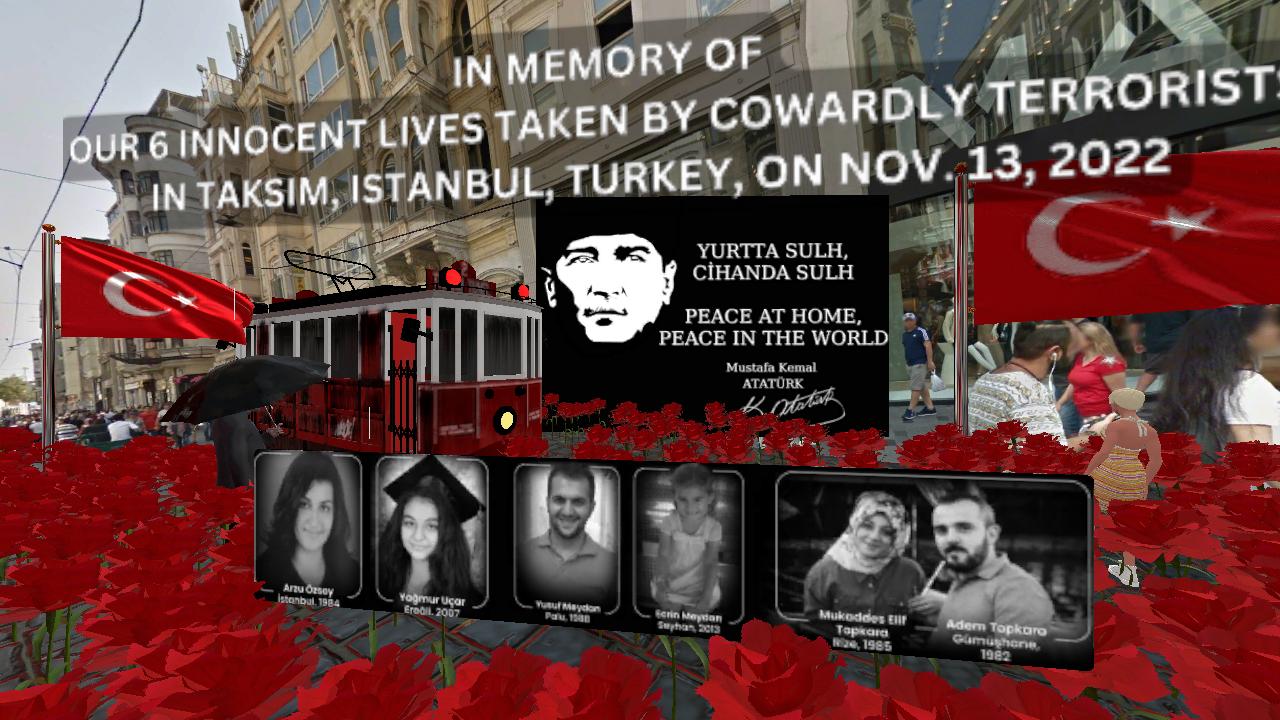 13/11 Memorial #Taksim