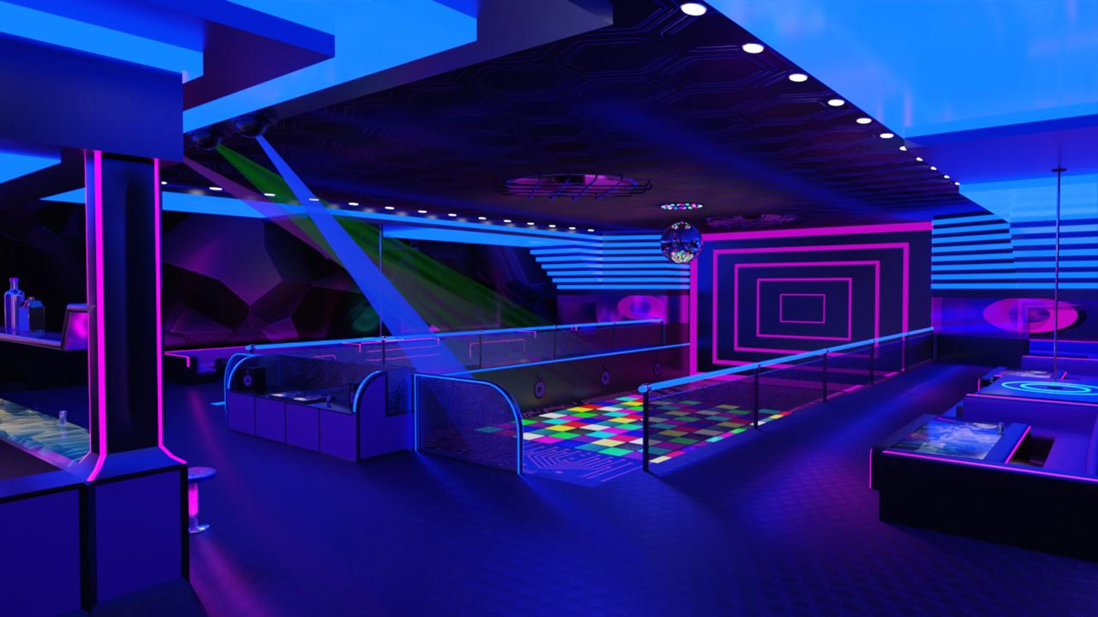 Hypnos Club Dancefloor