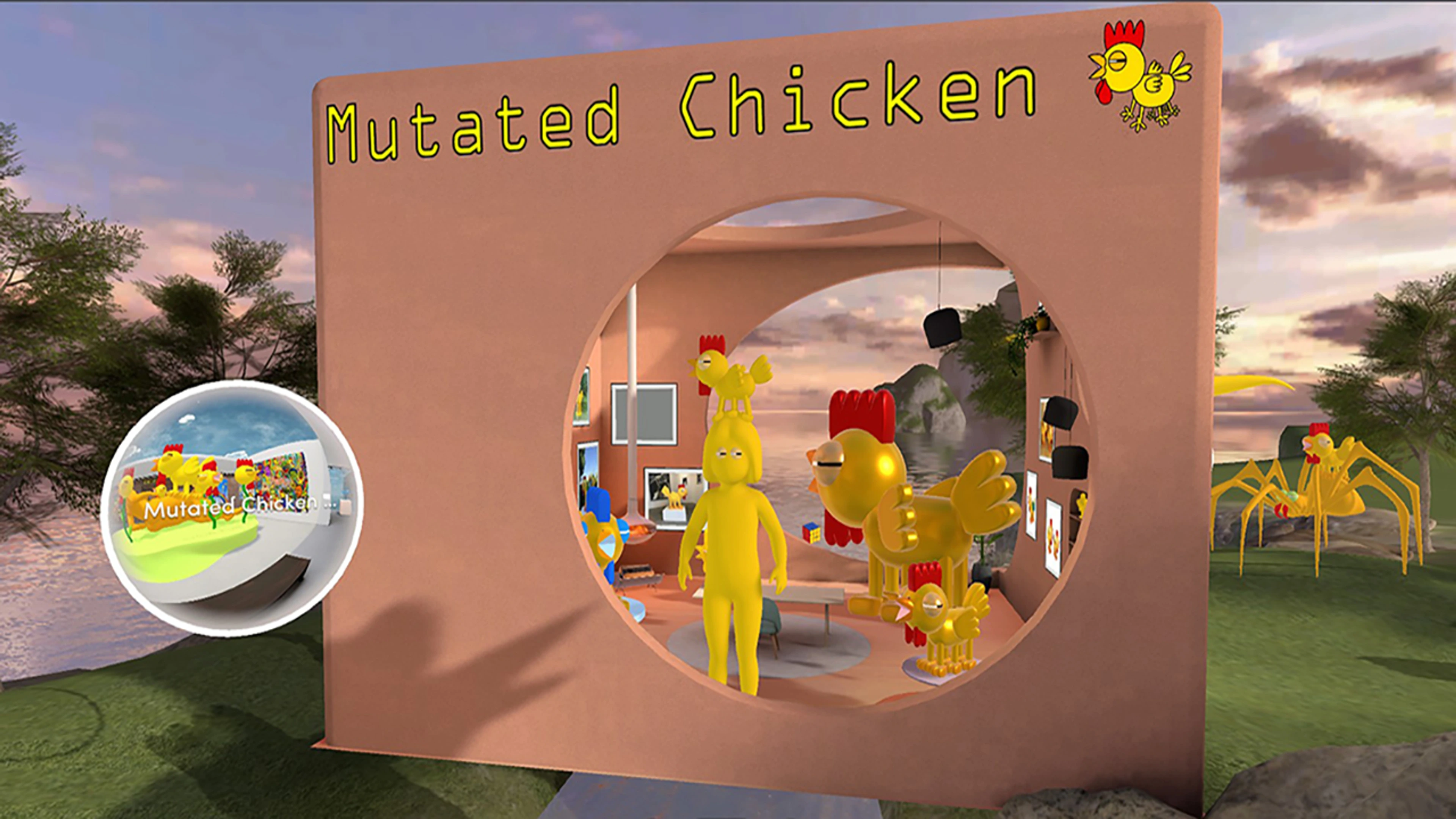 Mutated Chicken™ mini club VIP