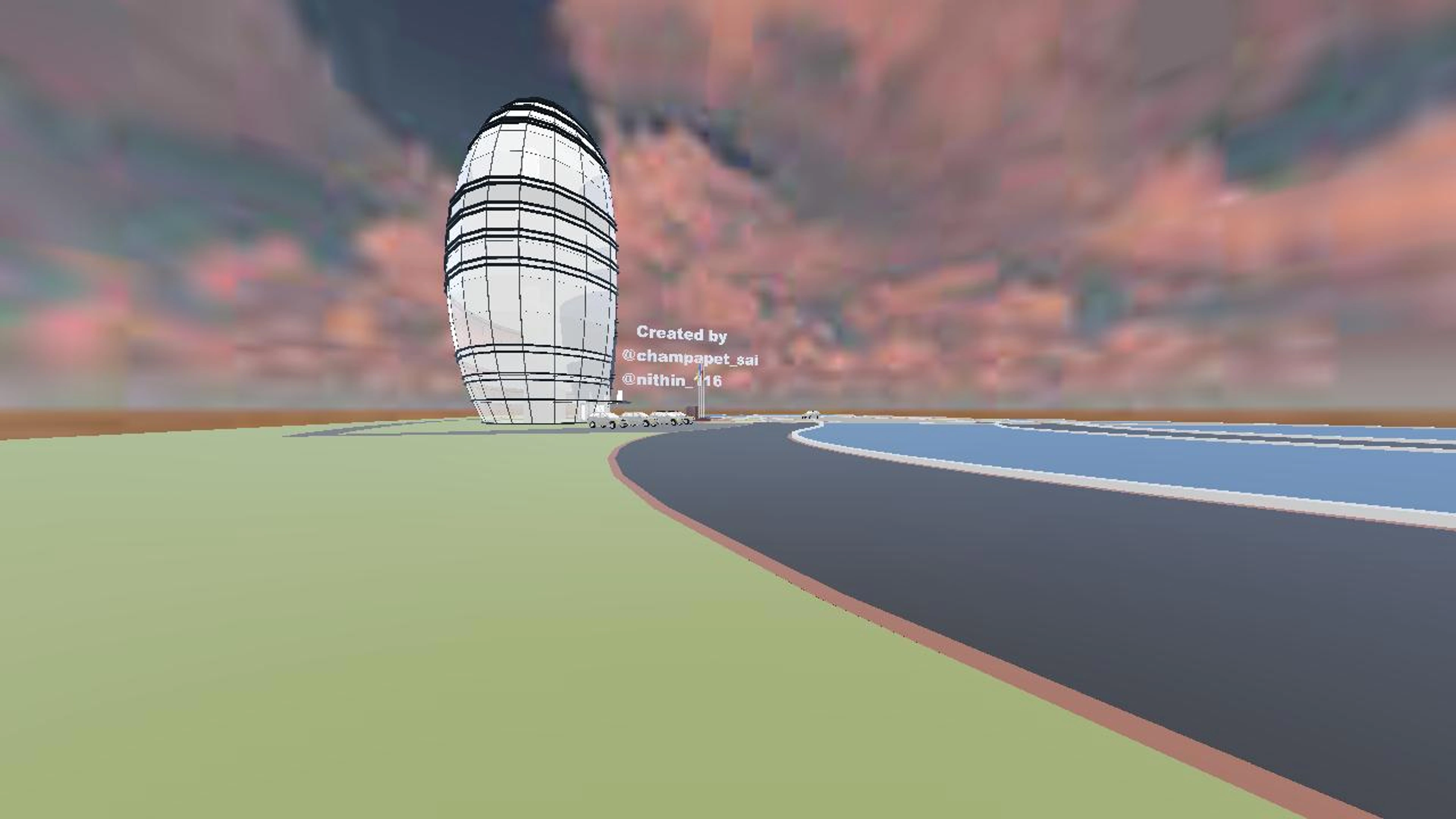 glass building