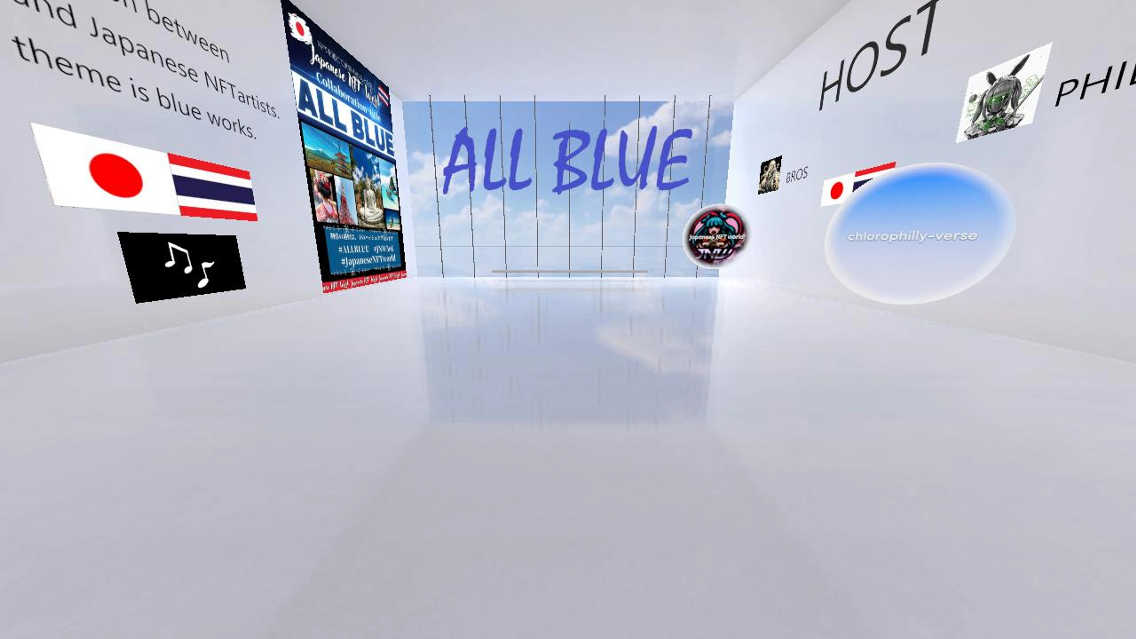 ALL BLUE【NFT ART GALLERY】