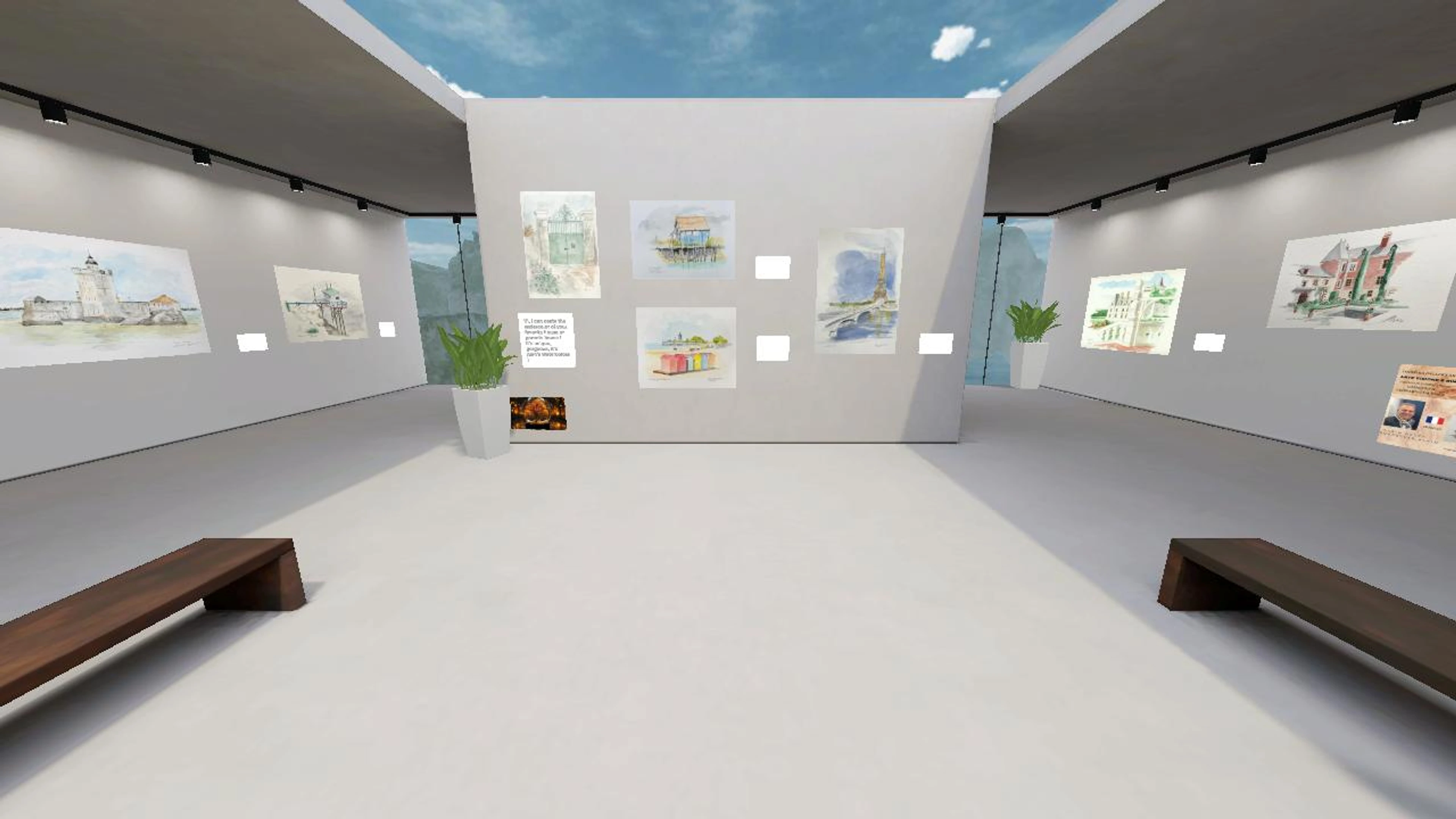 Paris - Alan's Watercolor Gallery