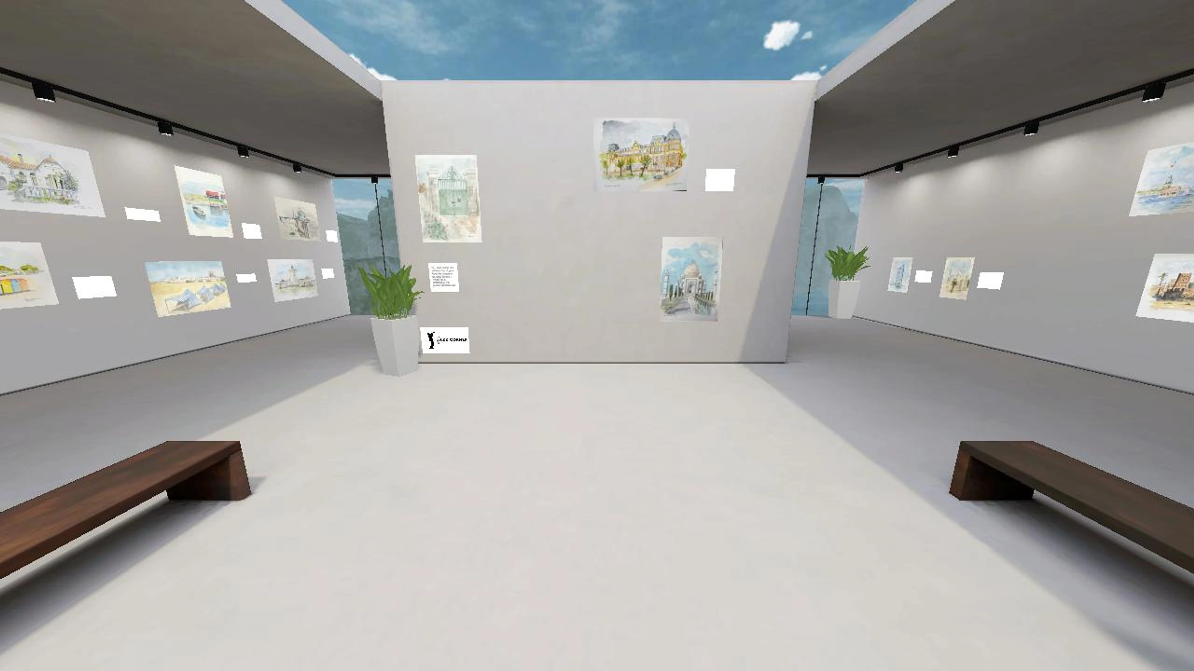 Paris - Alan's Watercolor Gallery
