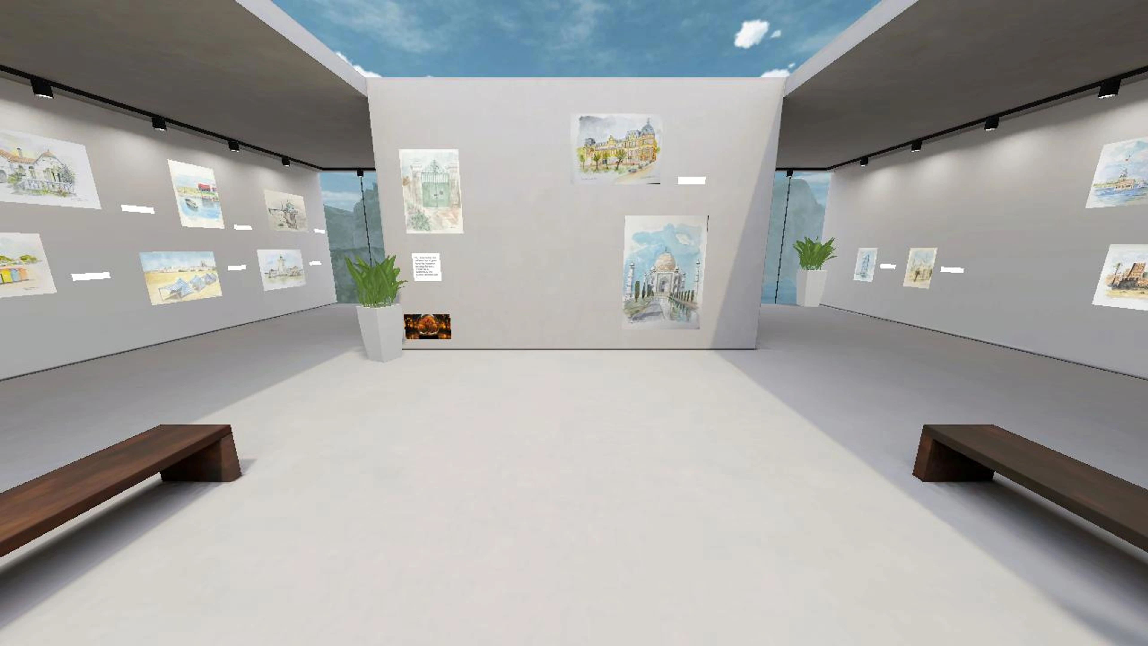 Paris - Alan's Watercolor Gallery