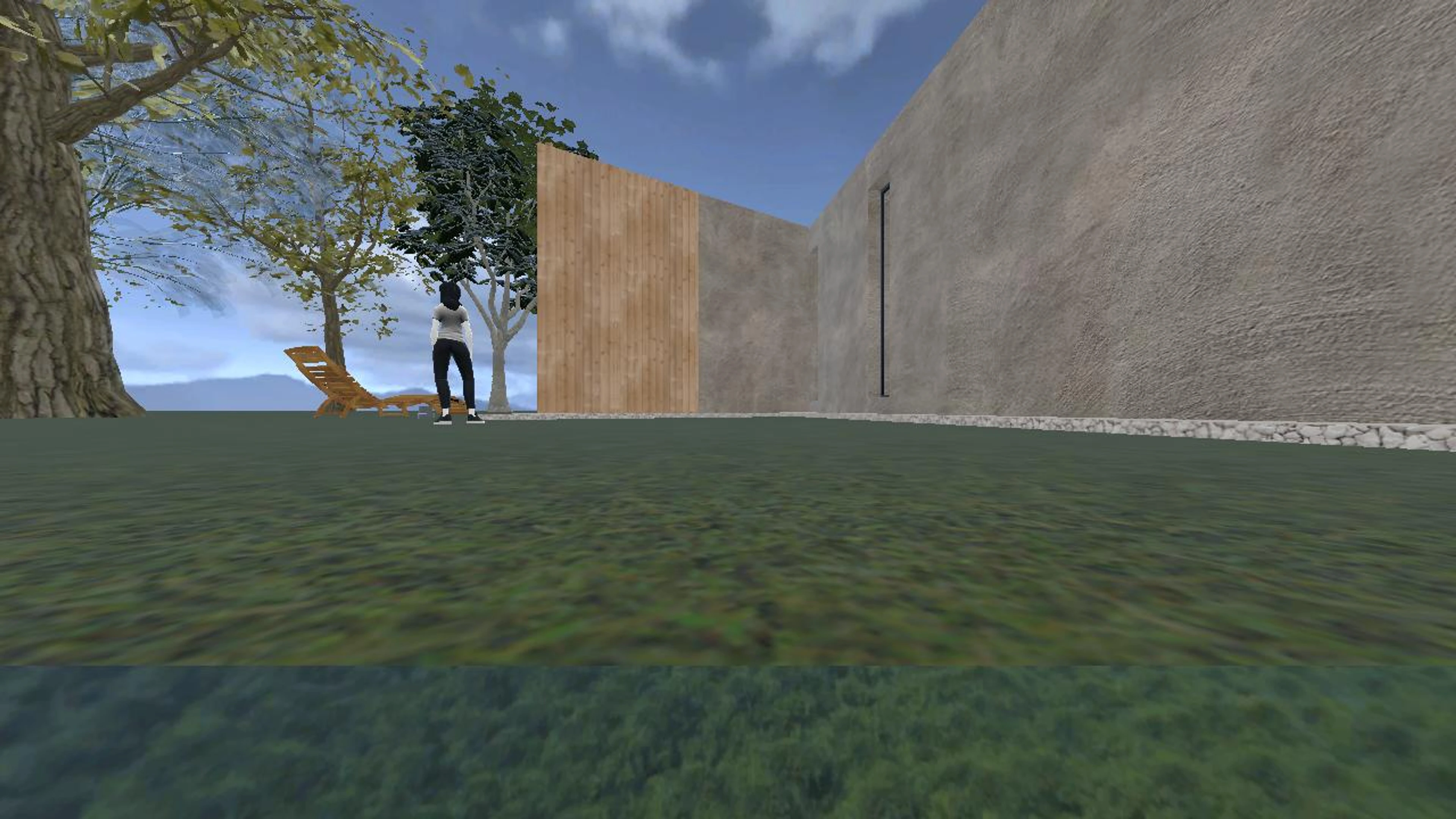Zig zag house