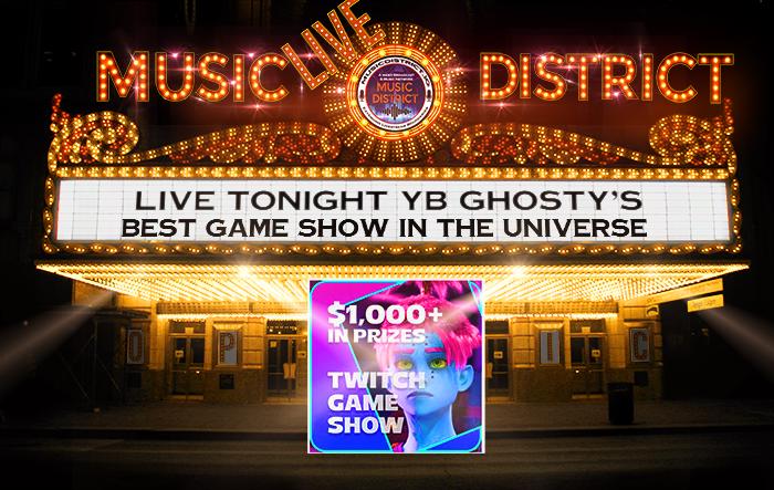 LIVE NOW: $1000 in PRIZES, YB GHOSTY'S BEST GAME SHOW in the UNIVERSE!