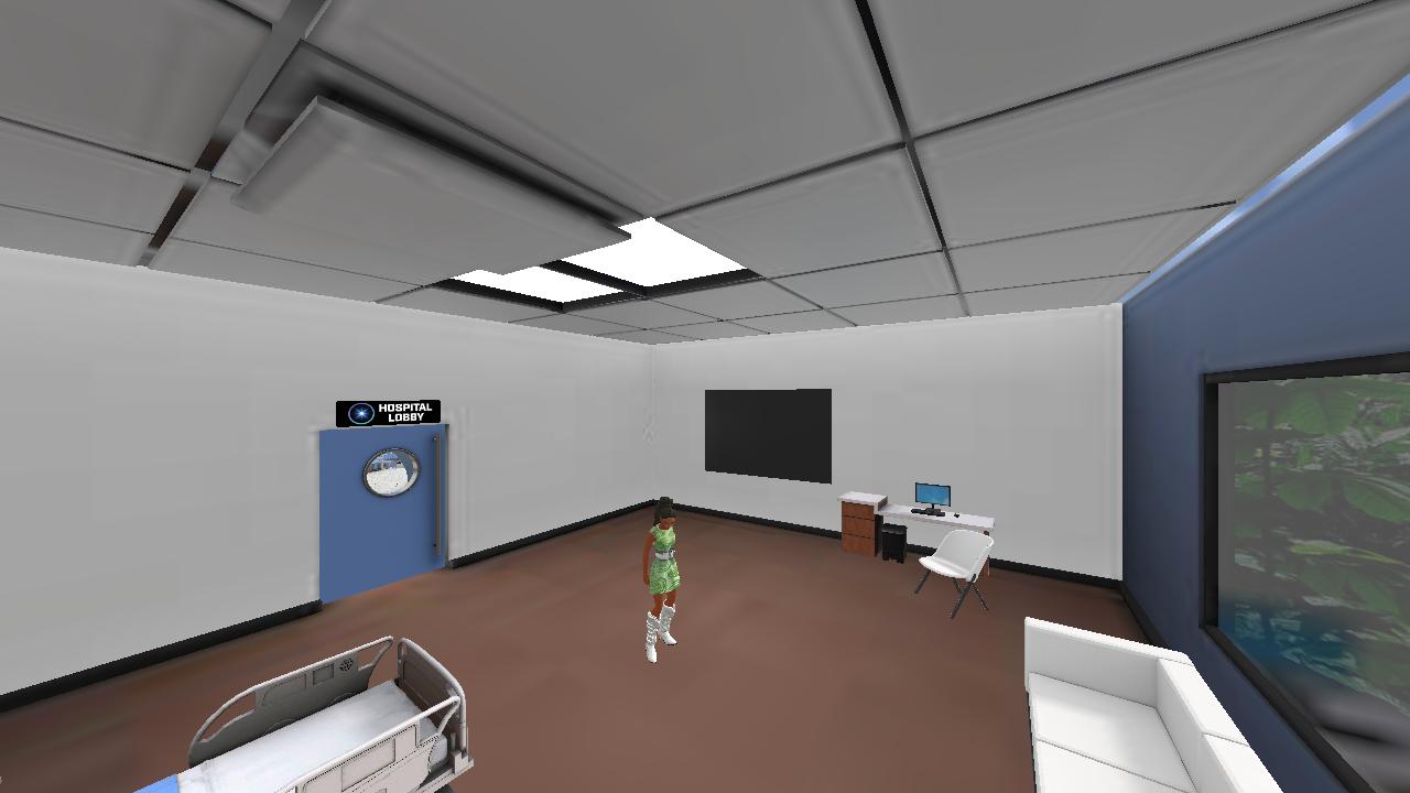 Inpatient Room 1, Metaverse Hospital 