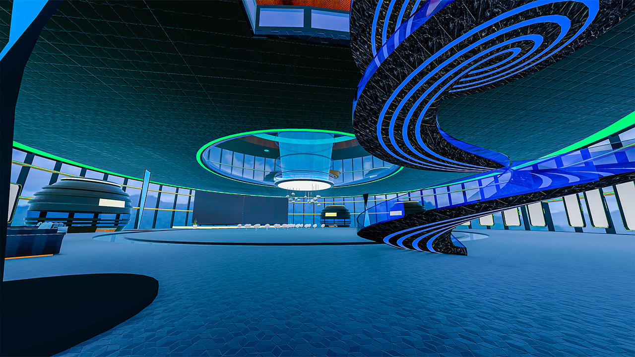 Metaverse Space Office Station - Marco Virtual MX