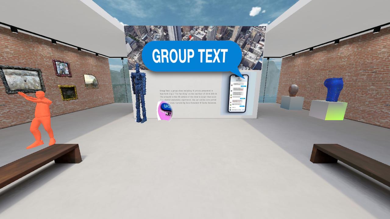 Group Text Art Show