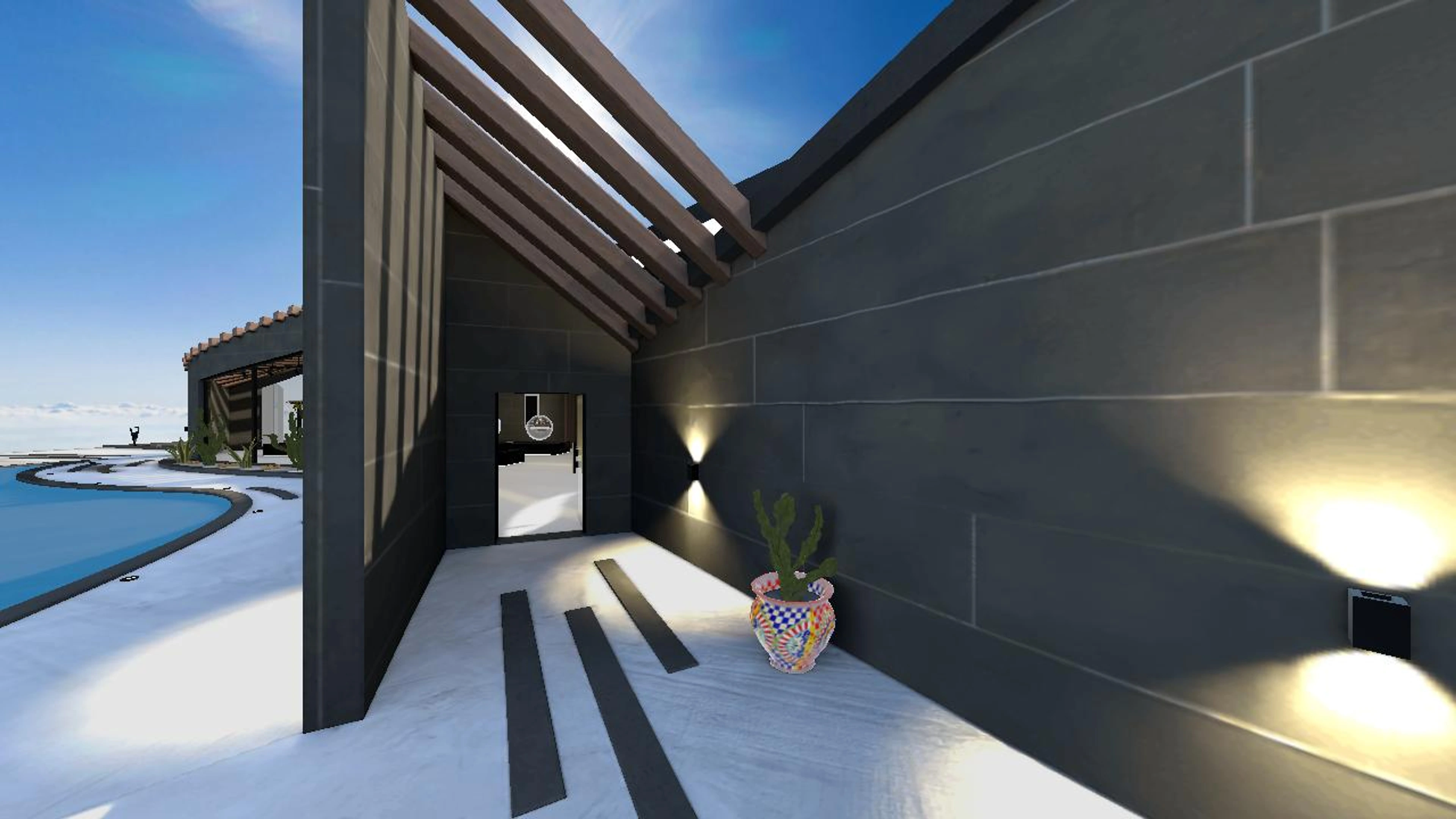 Meta Villa Noir: VR Luxury Art Estate | Baked