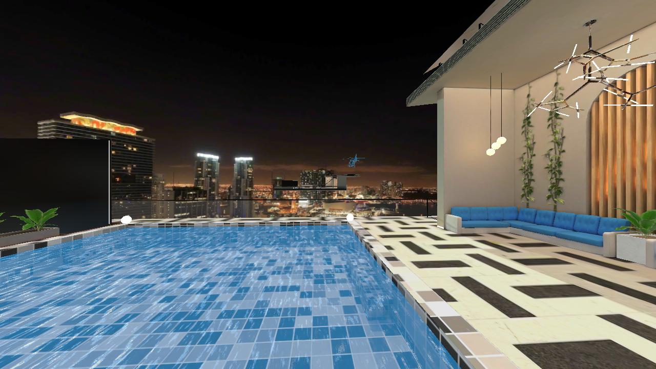 Pool & Lounge - Virtual Horizons