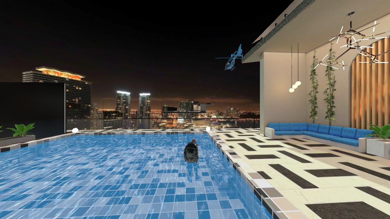 Pool & Lounge - Virtual Horizons