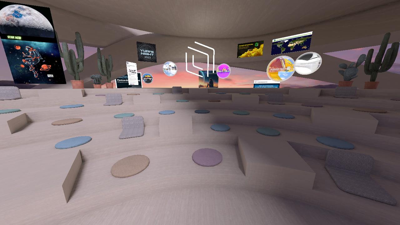 World Space Party VR - Welcome