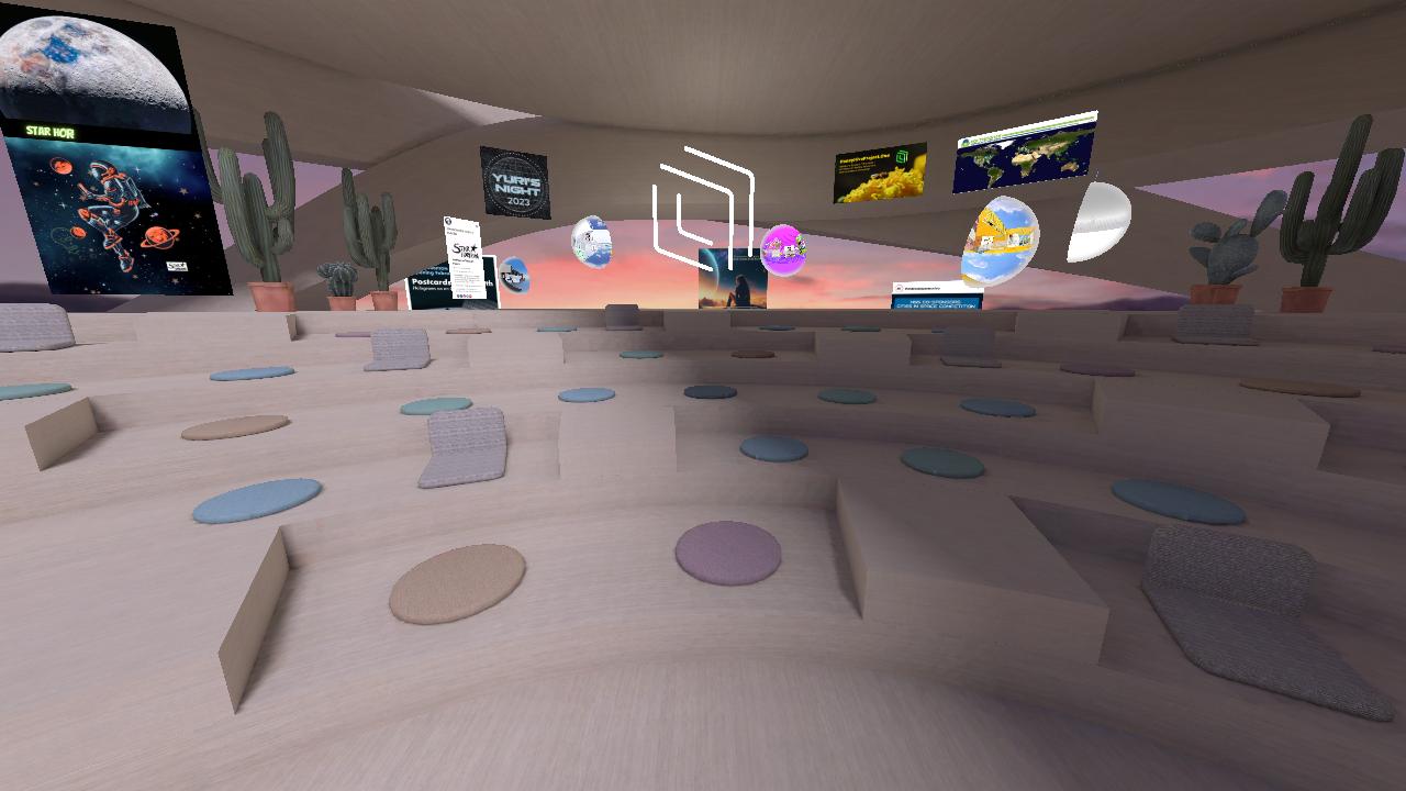 World Space Party VR - Welcome