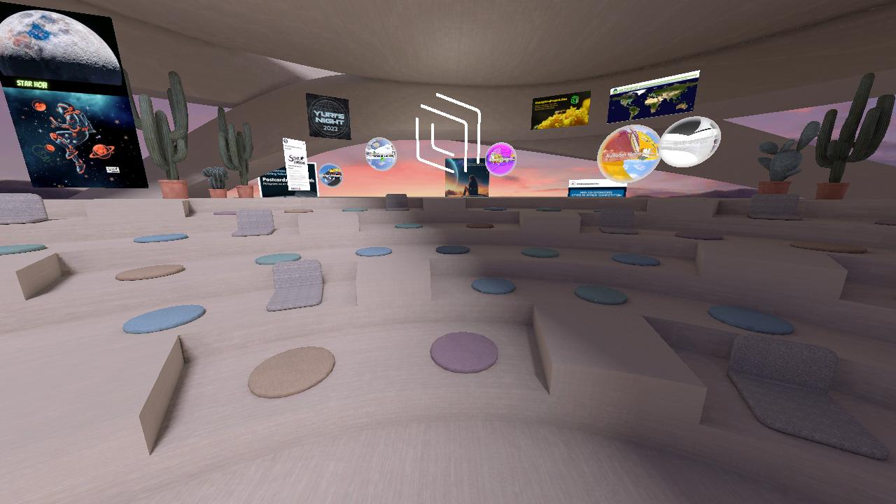 World Space Party VR - Welcome