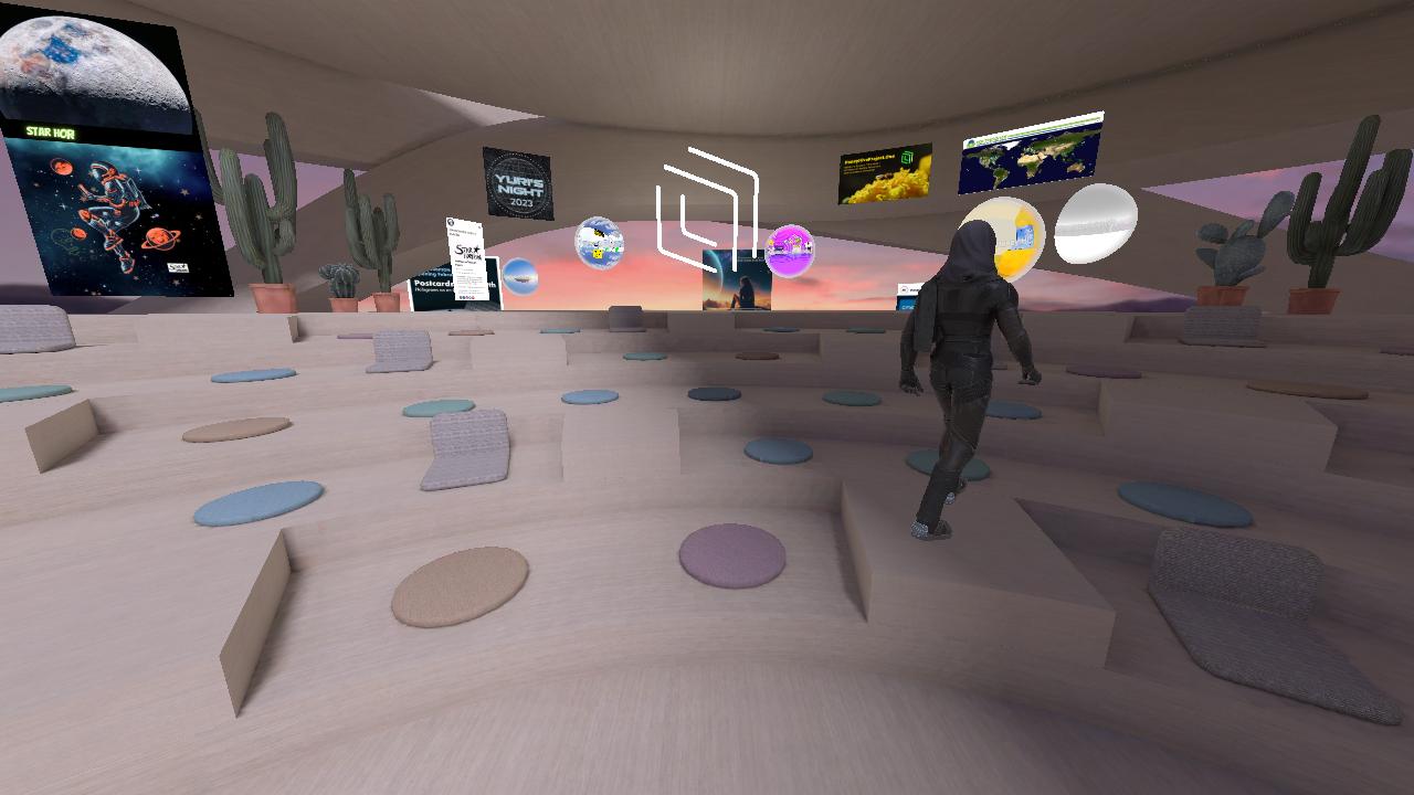 World Space Party VR - Welcome