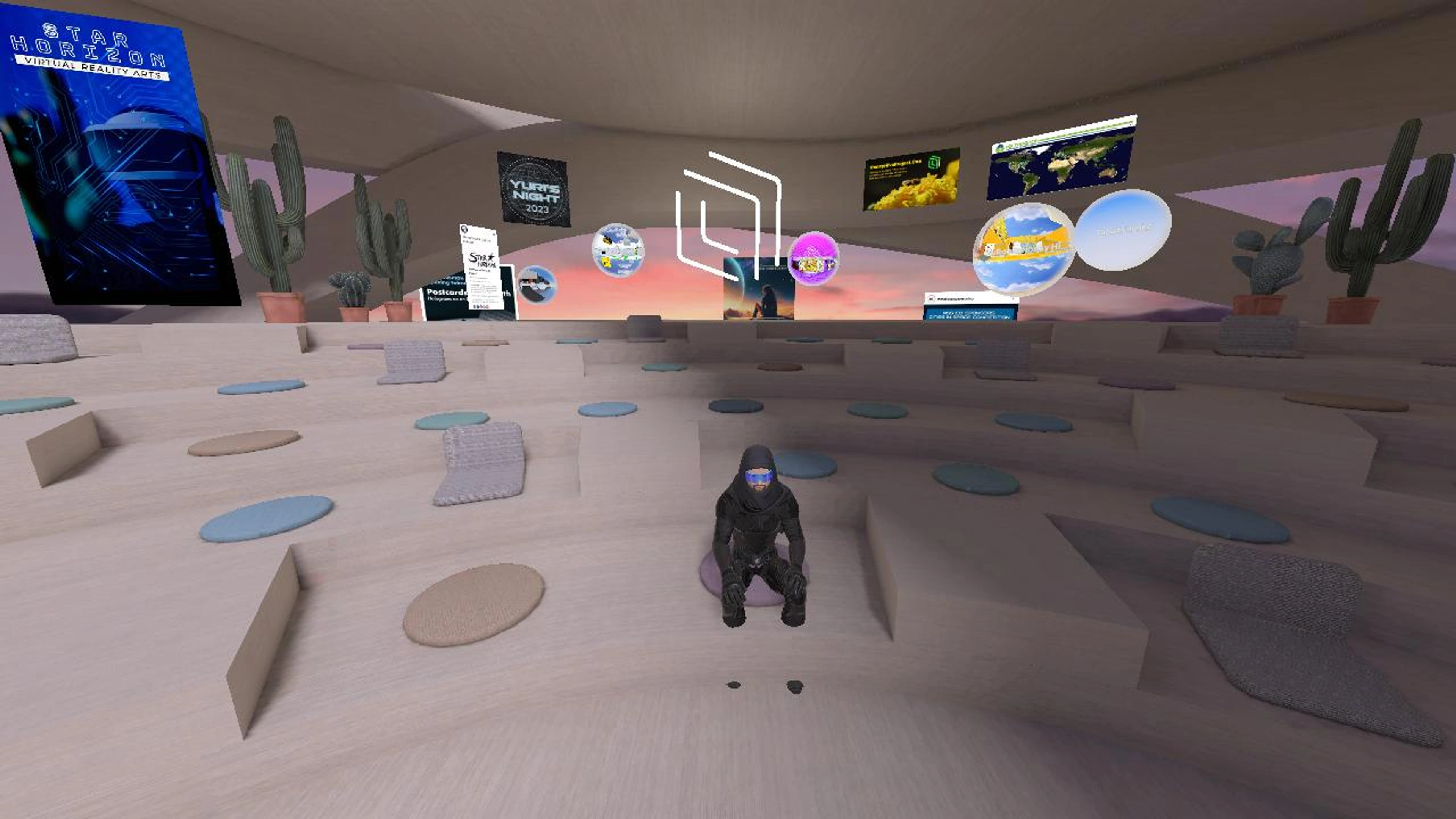 World Space Party VR - Welcome