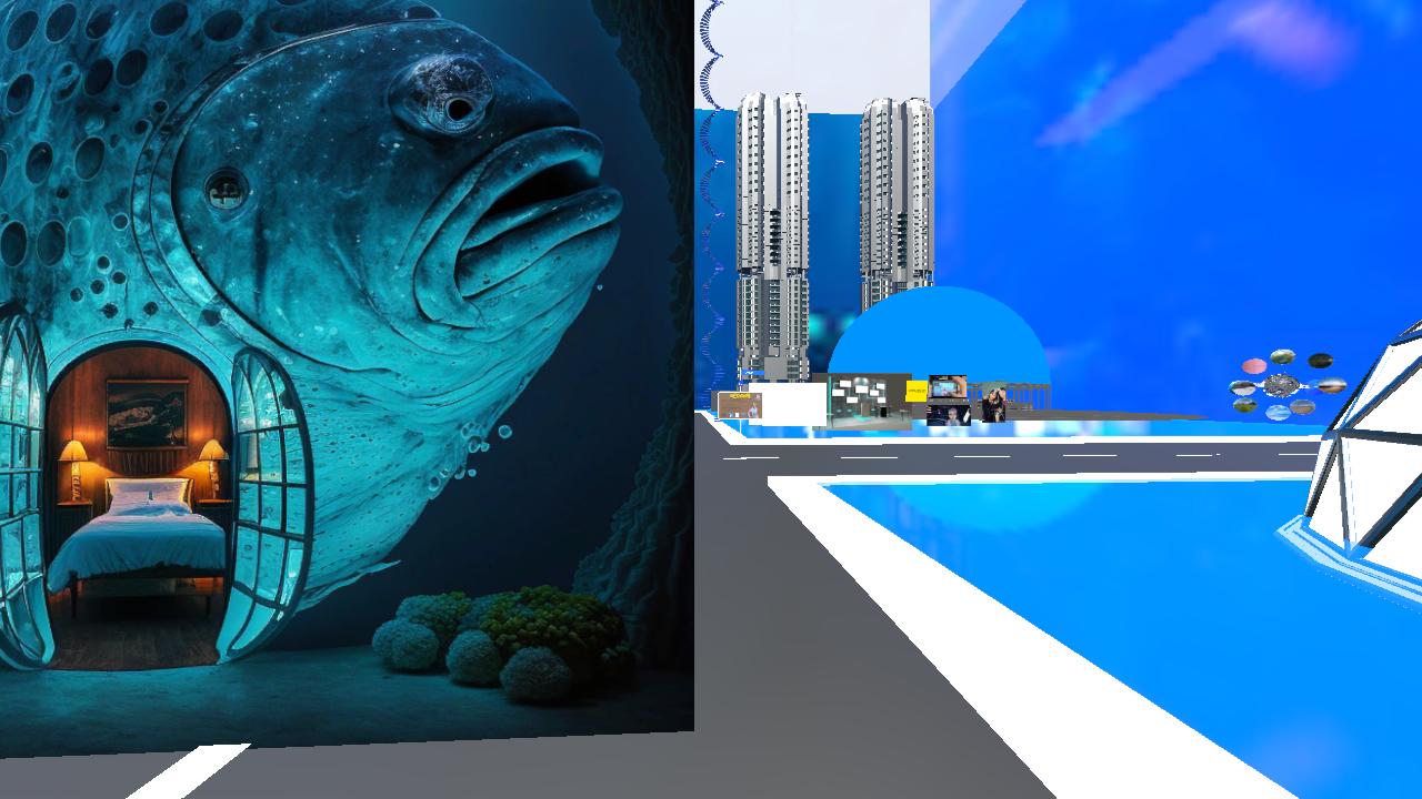 Aquarium [VR/AR island]🍣