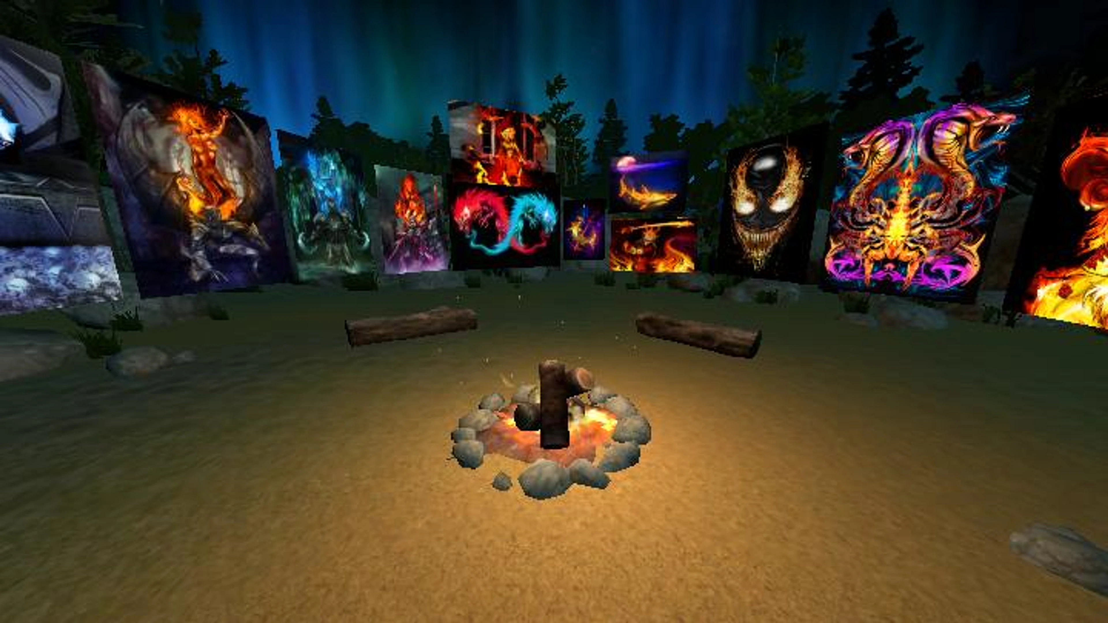 Pyro Painter Art's NFT Gallery\\