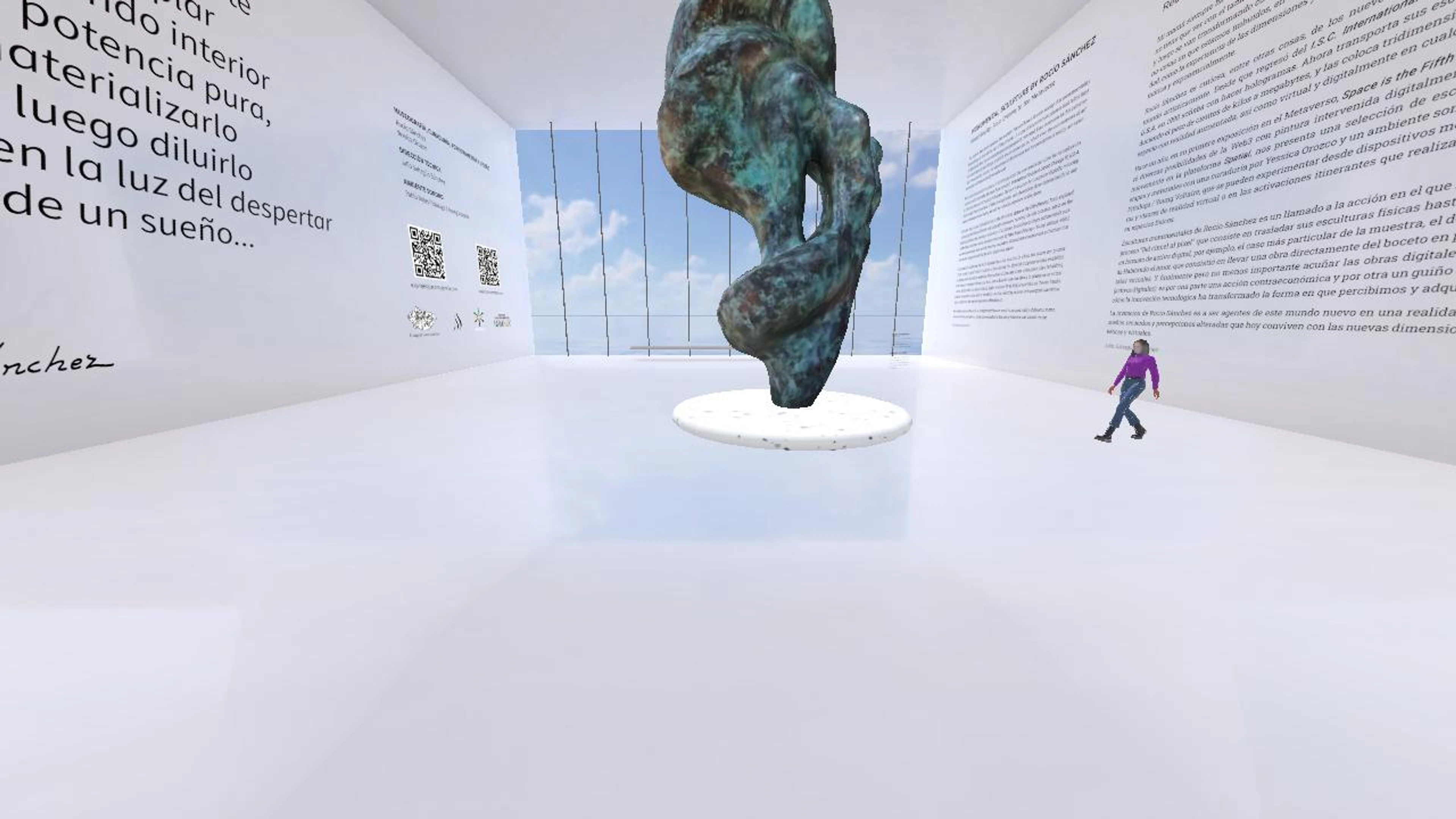 Escultura monumental de Rocio Sanchez